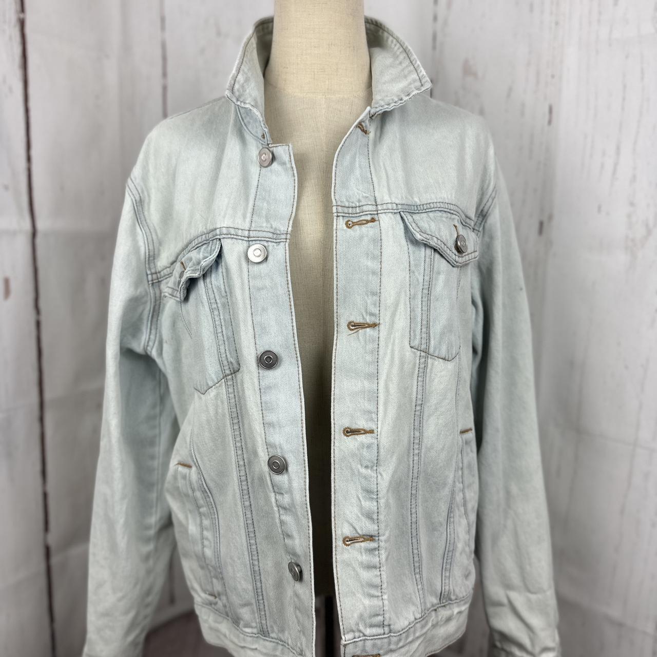 Forever 21 oversized denim 2024 jacket