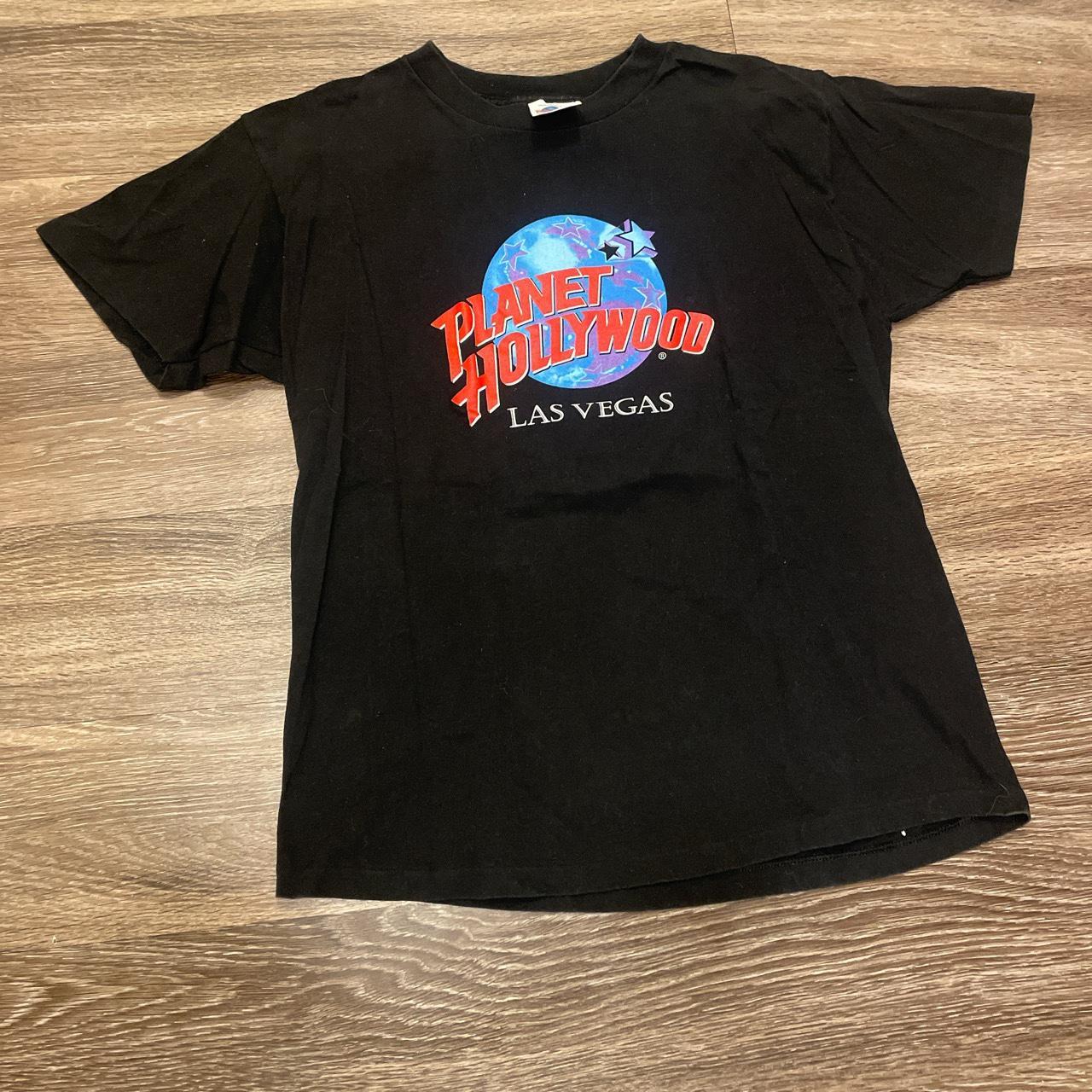 Planet Hollywood tee, size L perfect condition - Depop