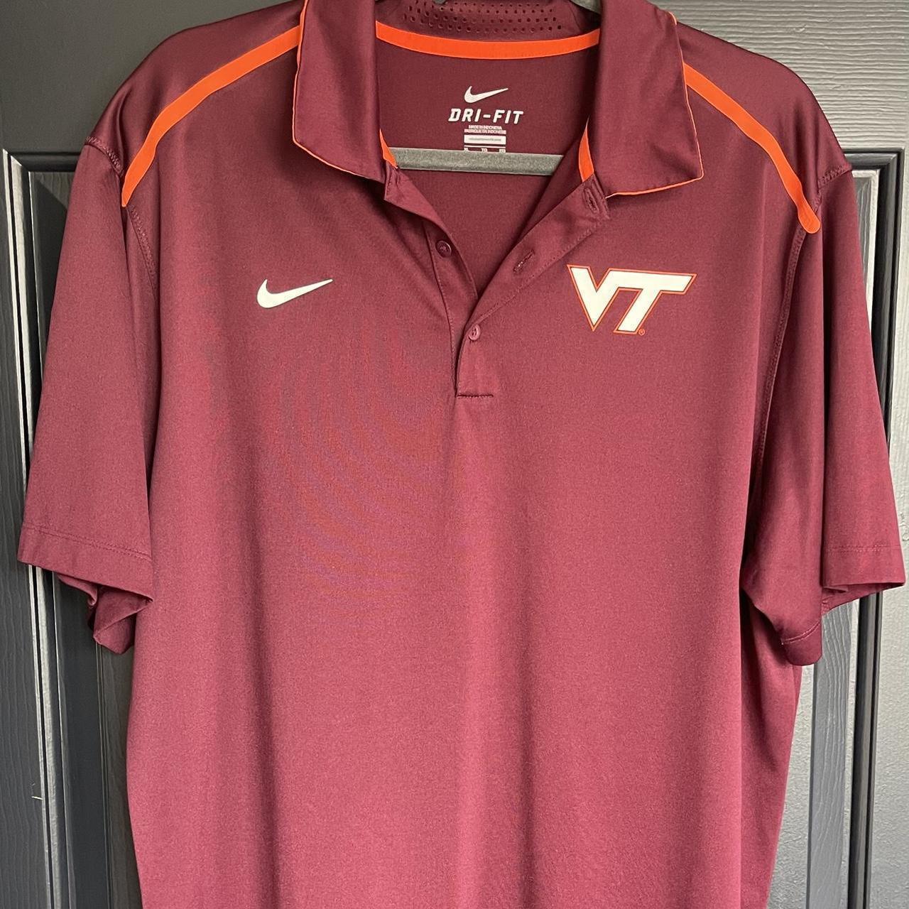 virginia tech polo nike