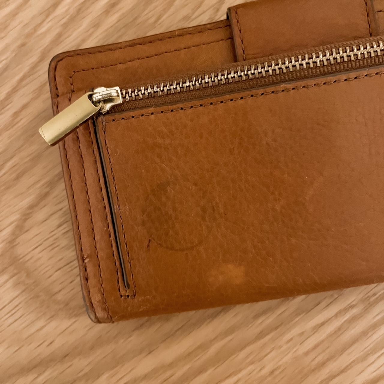 Fossil wallet cheap with coin pocket