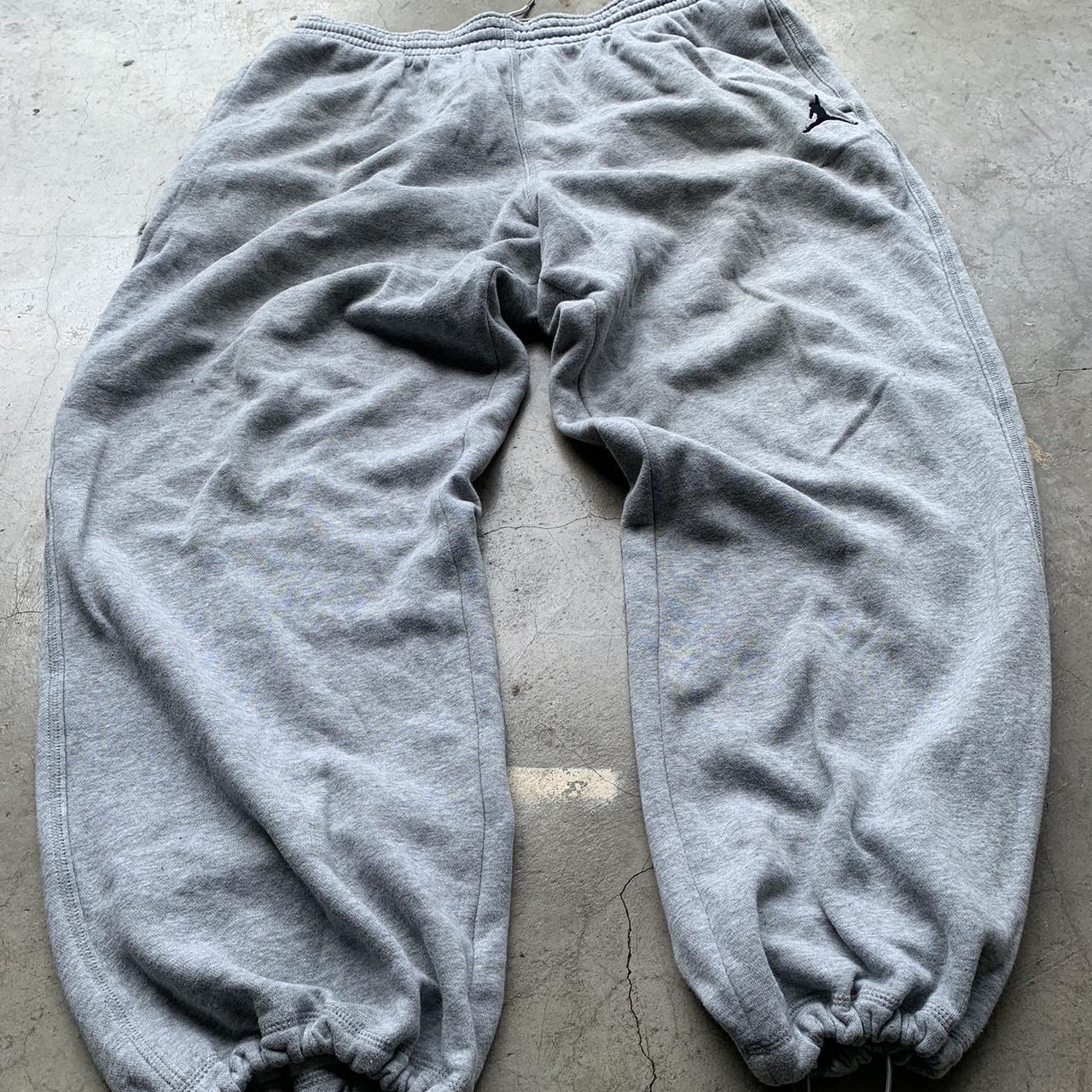 jordan grey sweat pants