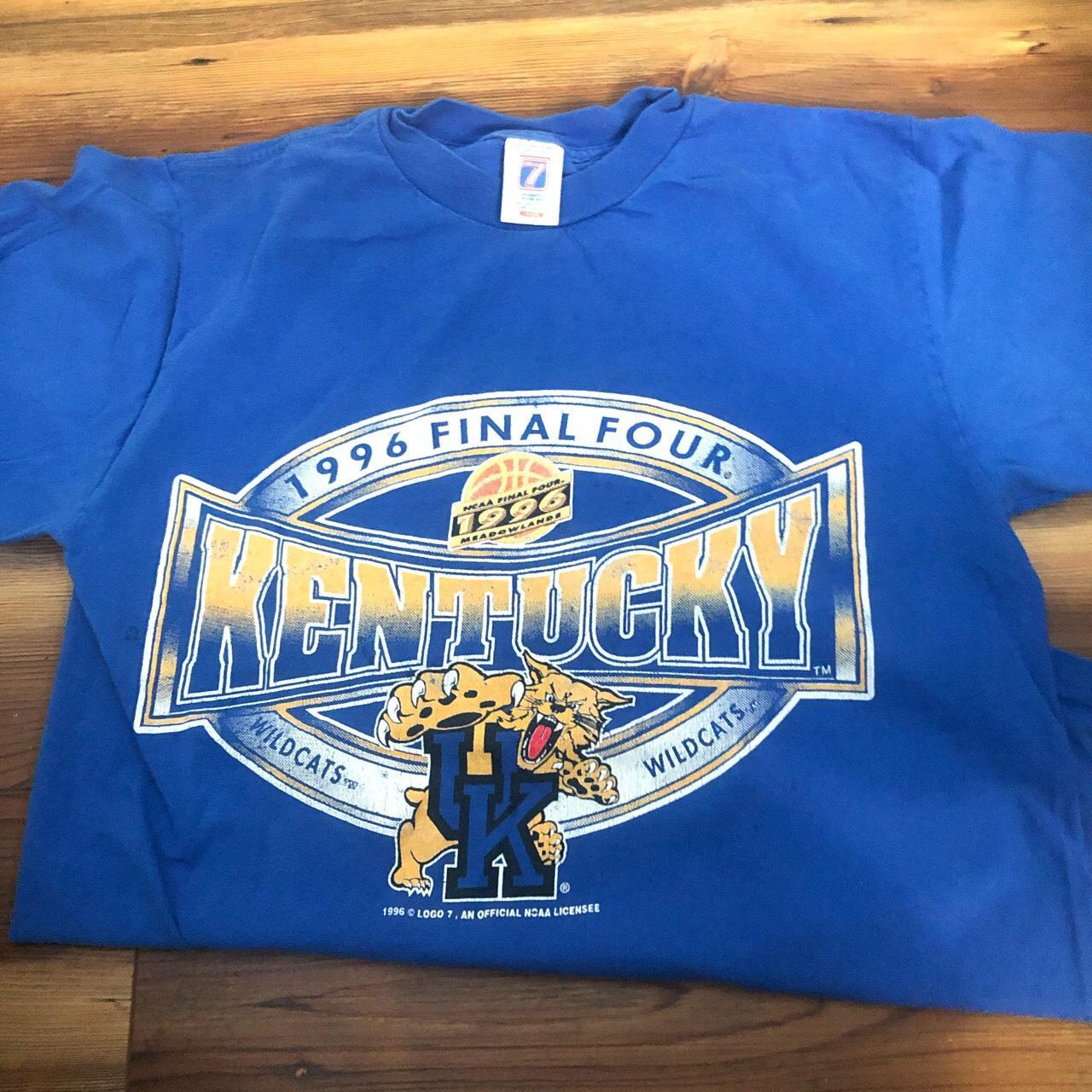 vintage kentucky wildcats final four shirt #vintage... - Depop