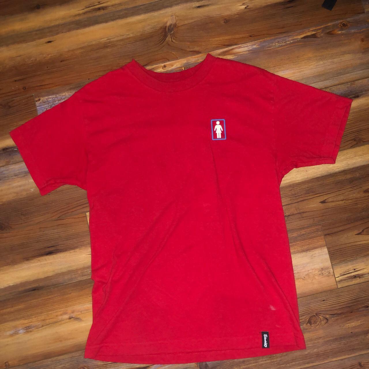 girl skateboards x hello kitty tshirt Depop