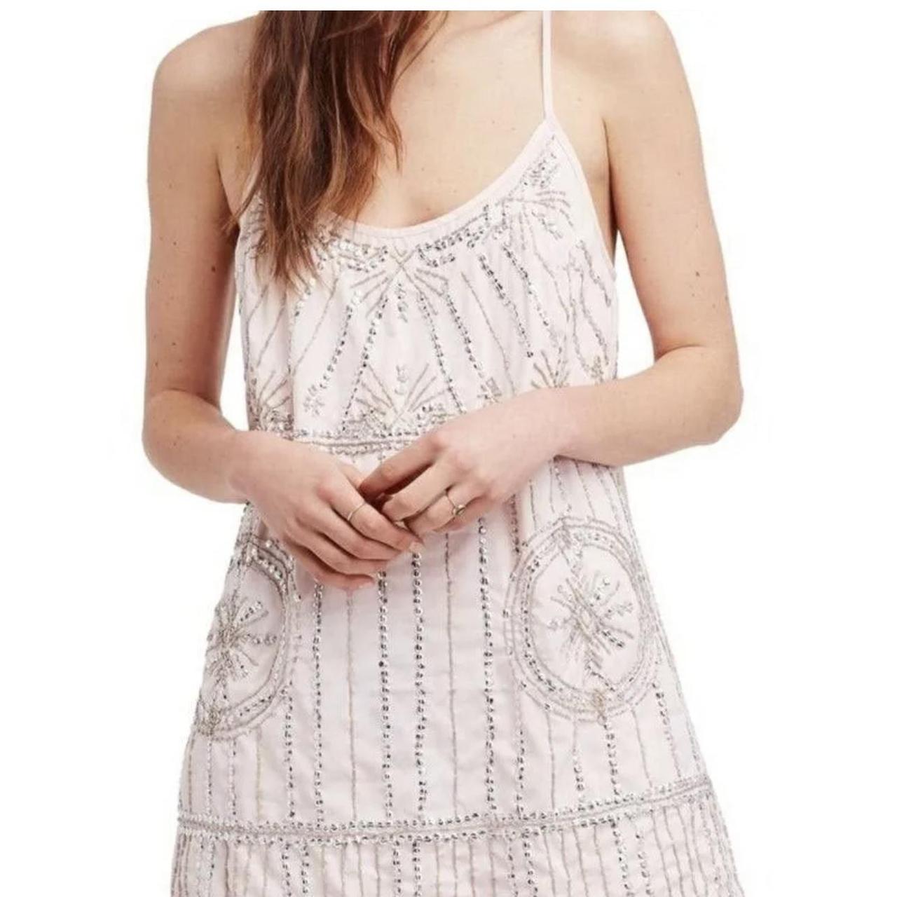 Free people hotsell pink sequin dress