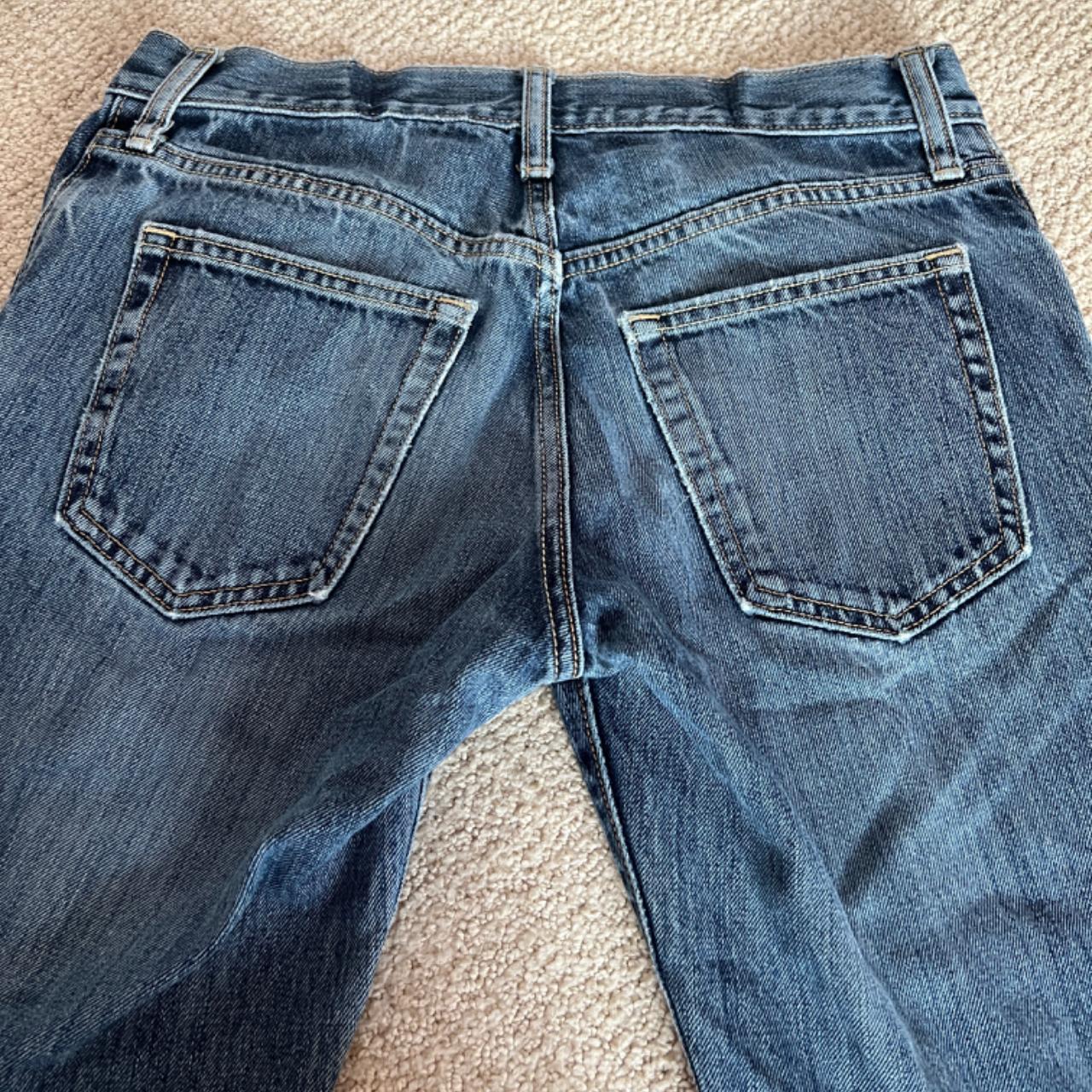 old navy loose 28x30 thrifted jeans #jeans... - Depop