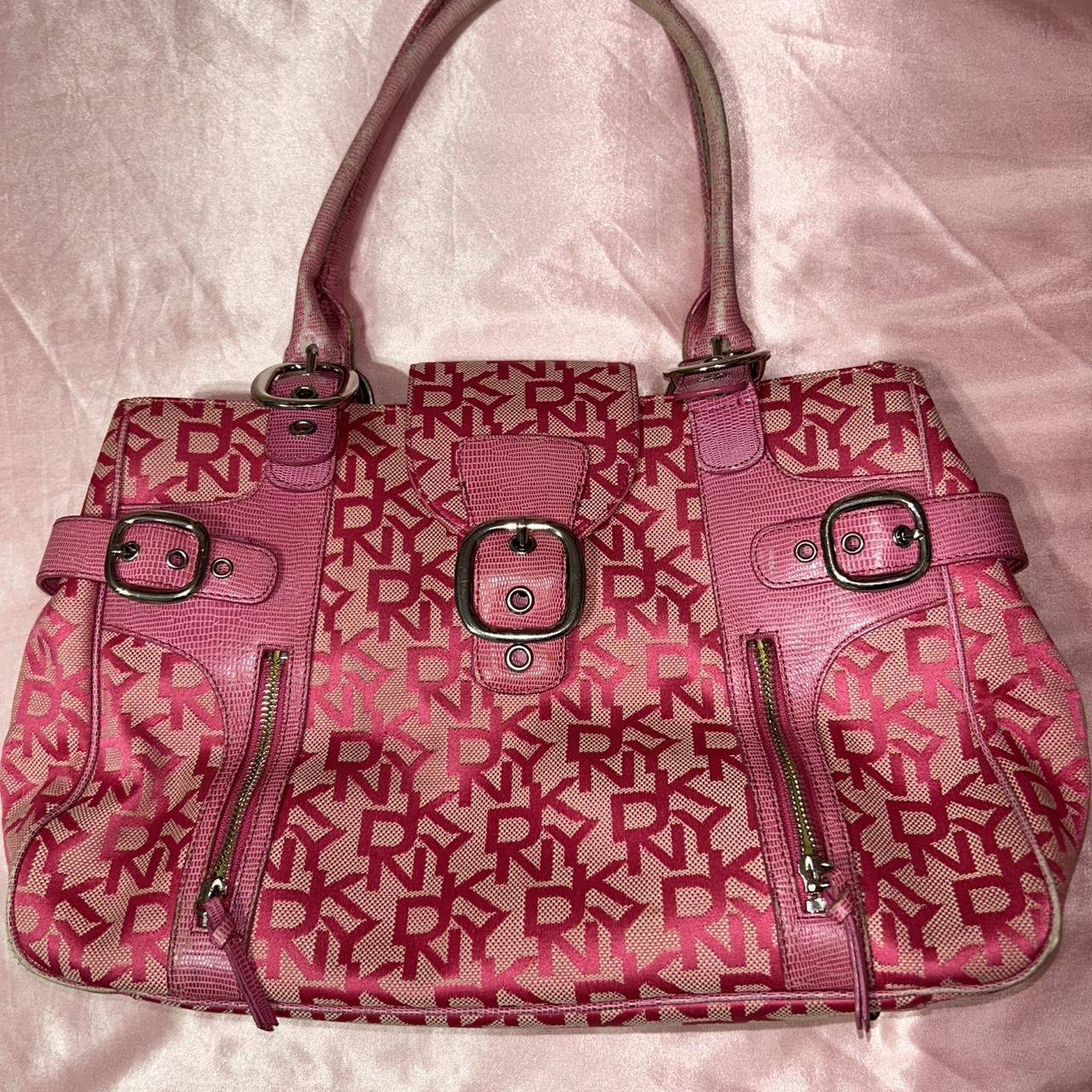 DKNY Women's Shoulder bags Pink – Vintage DKNY Bag *such a cute
