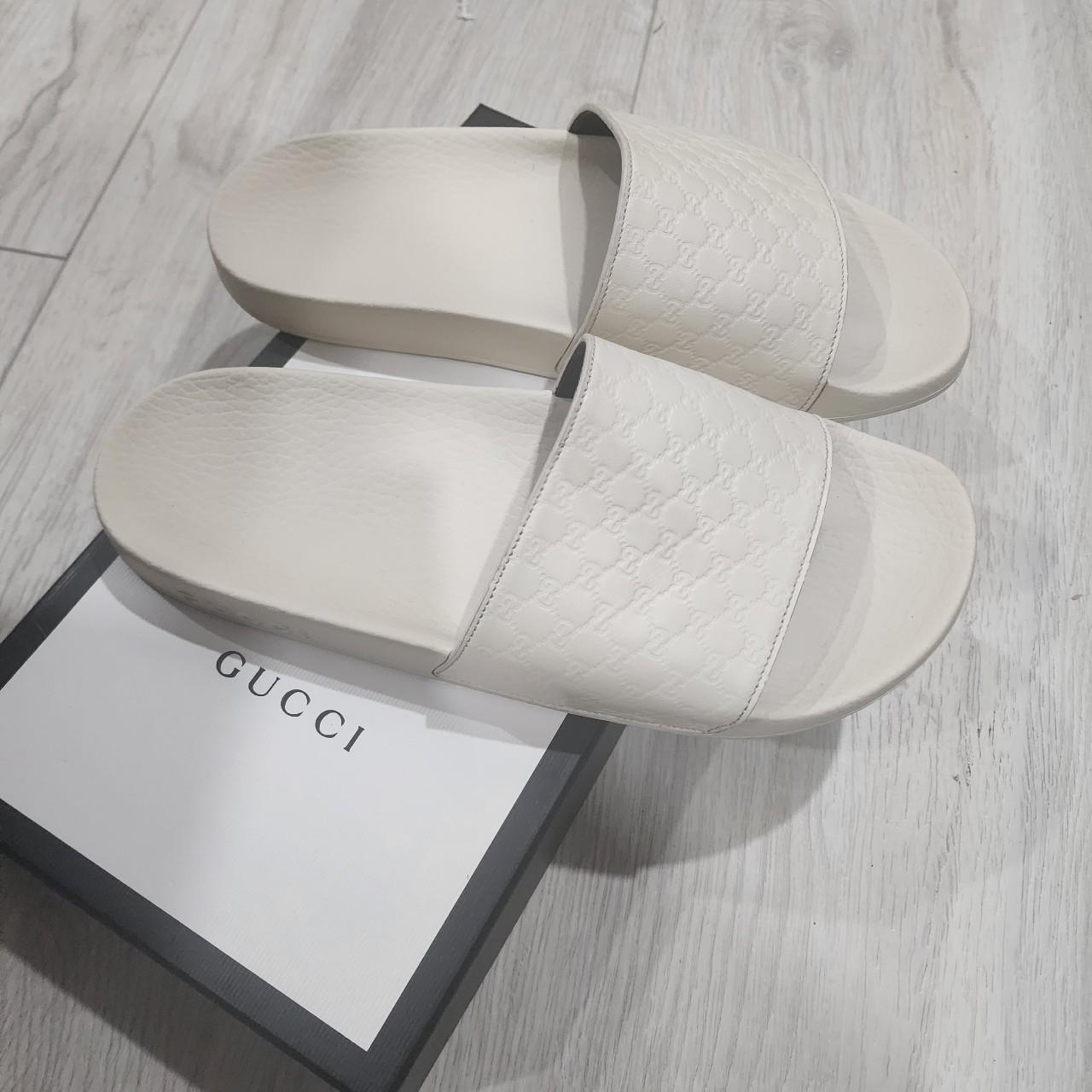 Womans hot sale gucci sliders