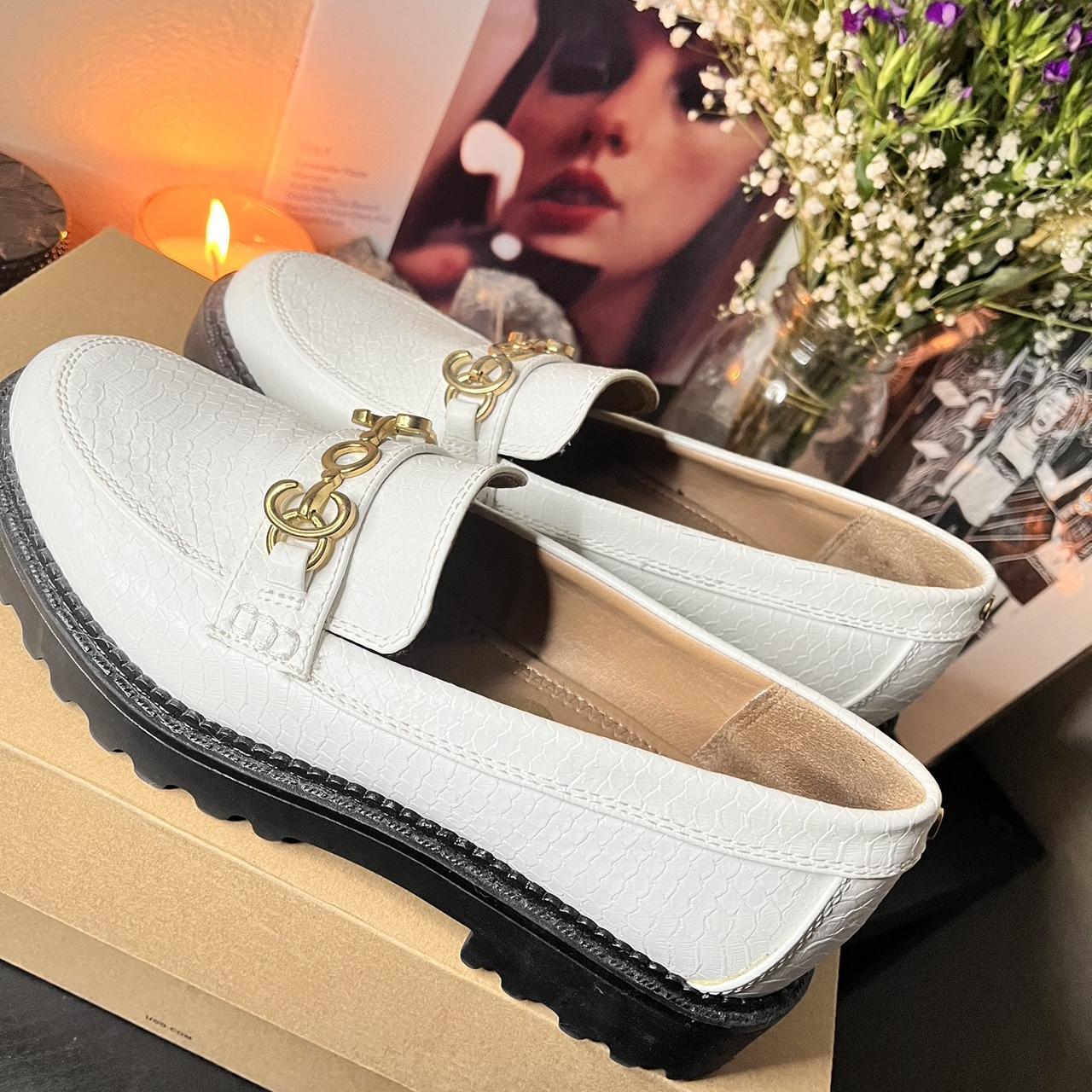 Womens discount crocodile loafers