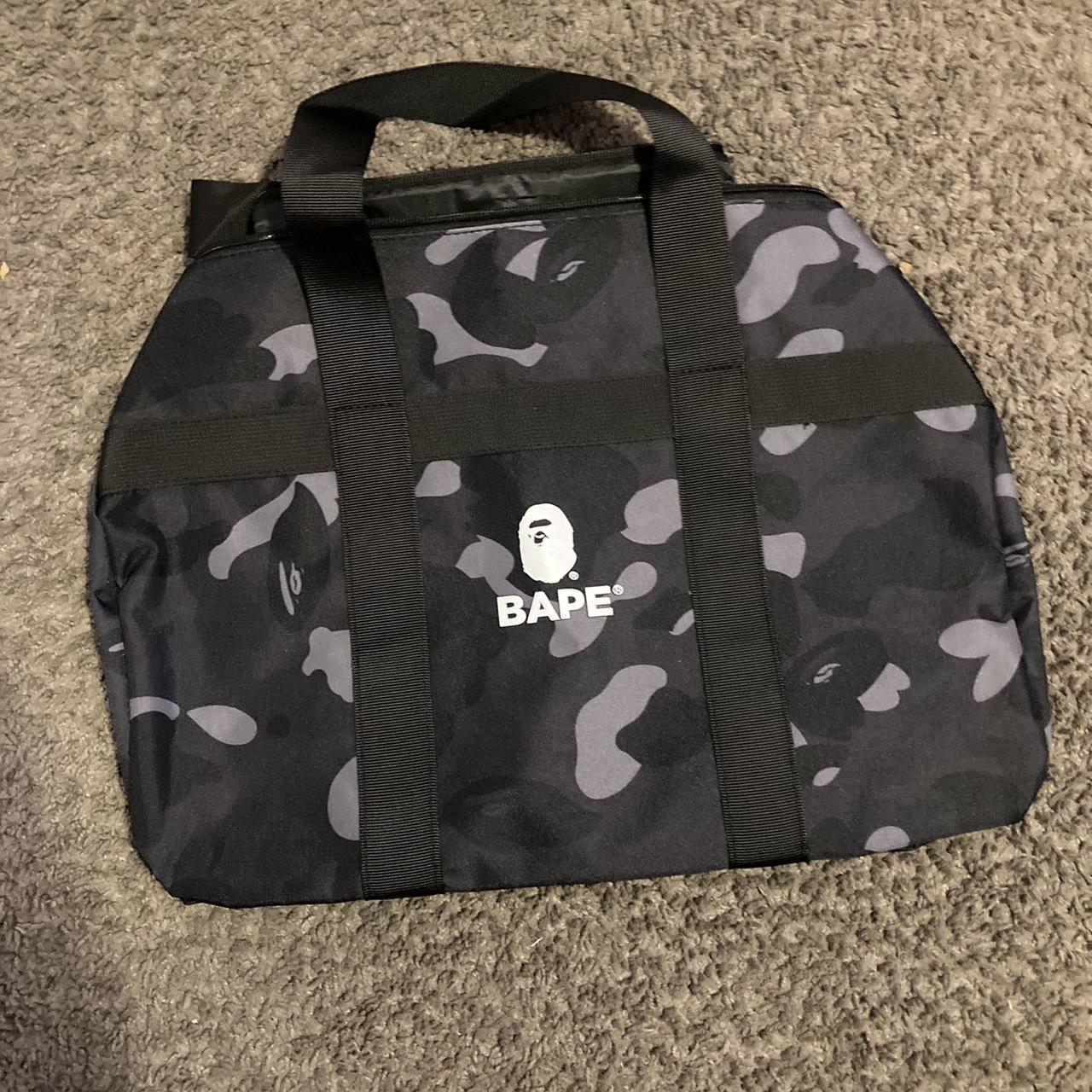 Camo Bape Duffle bag Brand new Also comes with... - Depop