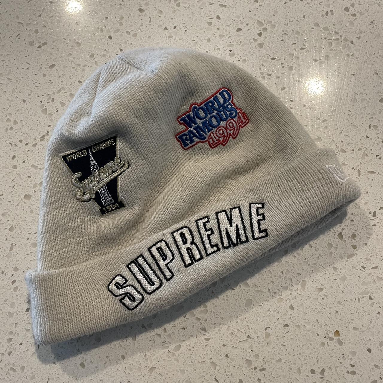 Supreme best sale championship beanie