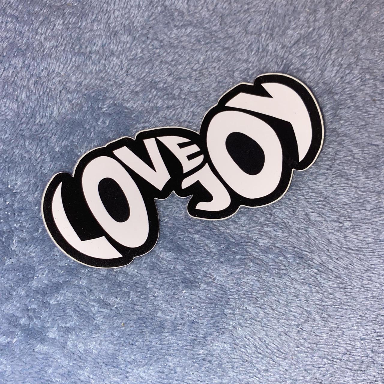 Lovejoy sticker given to me by Ash Kabosu on january... - Depop