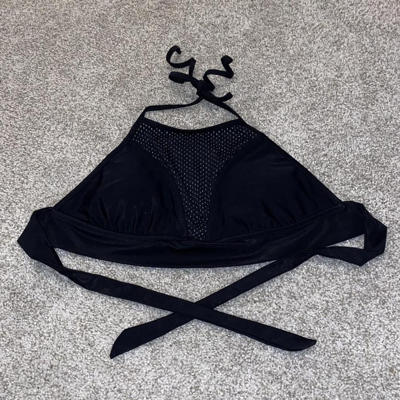Cute Black Mesh Bikini top! 🖤mesh is stretchy, and... - Depop