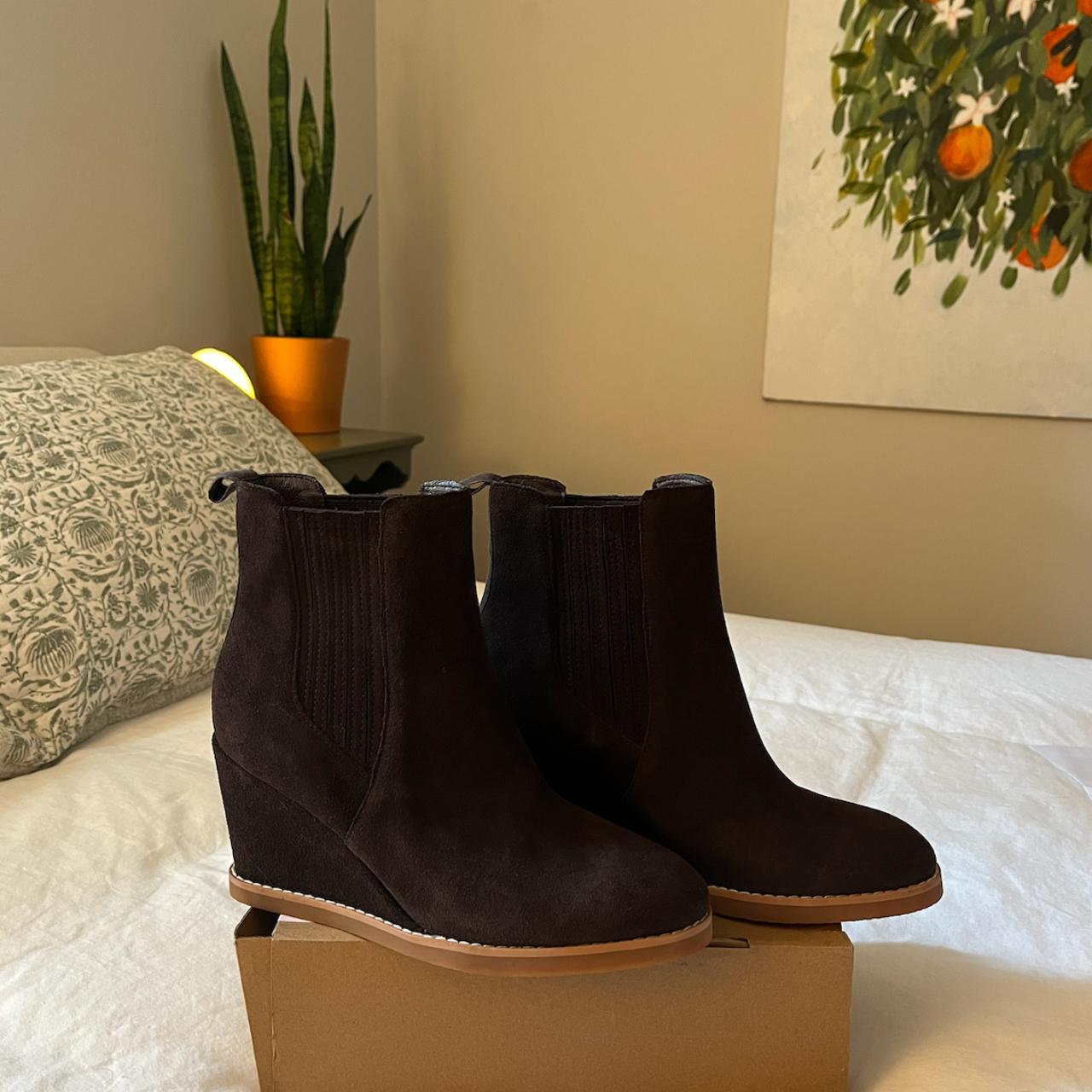 Splendid store wedge booties