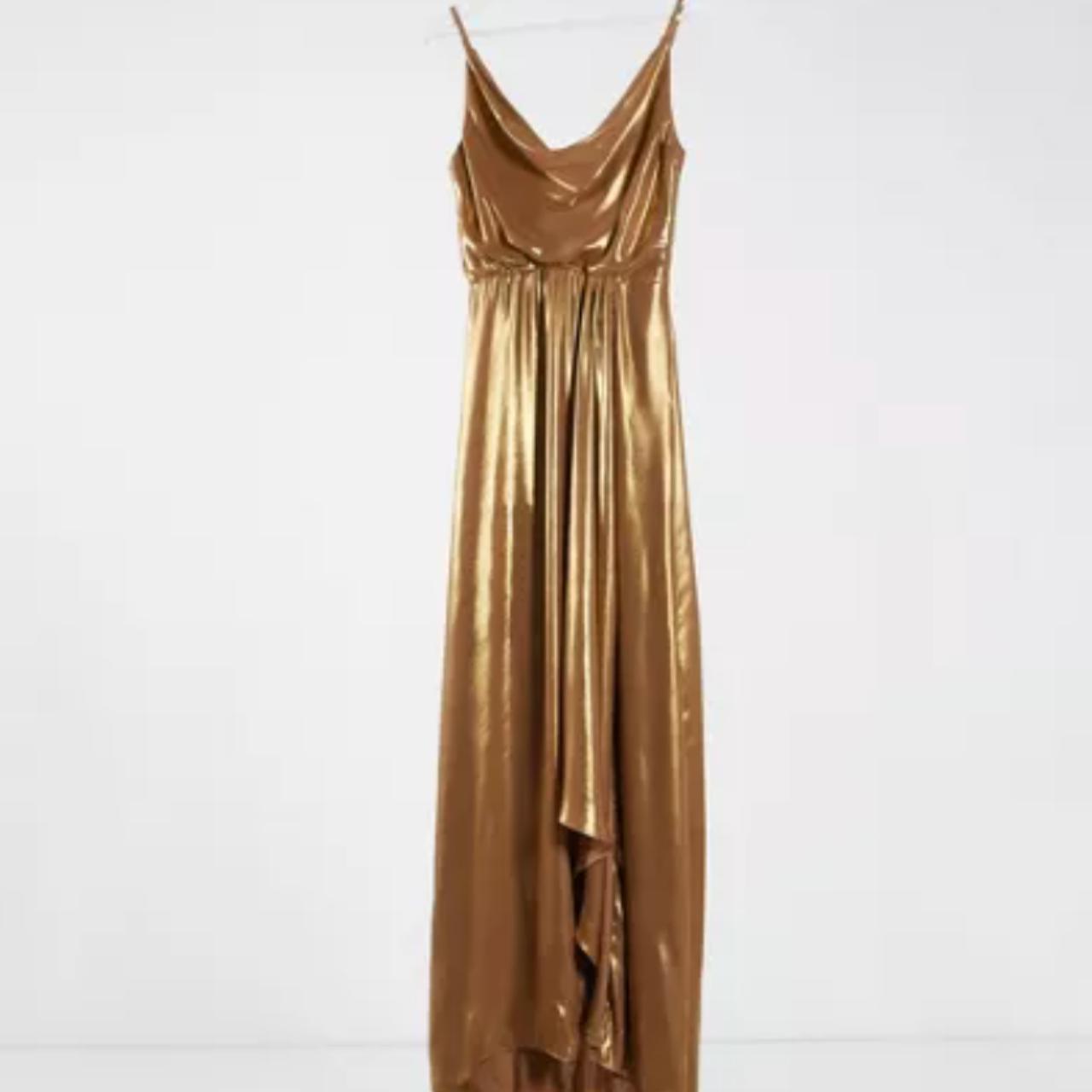 Tfnc gold hot sale dress