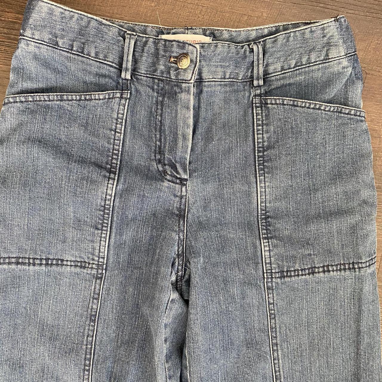 Max Studio wide leg jeans!! Womens 27 #vintage... - Depop