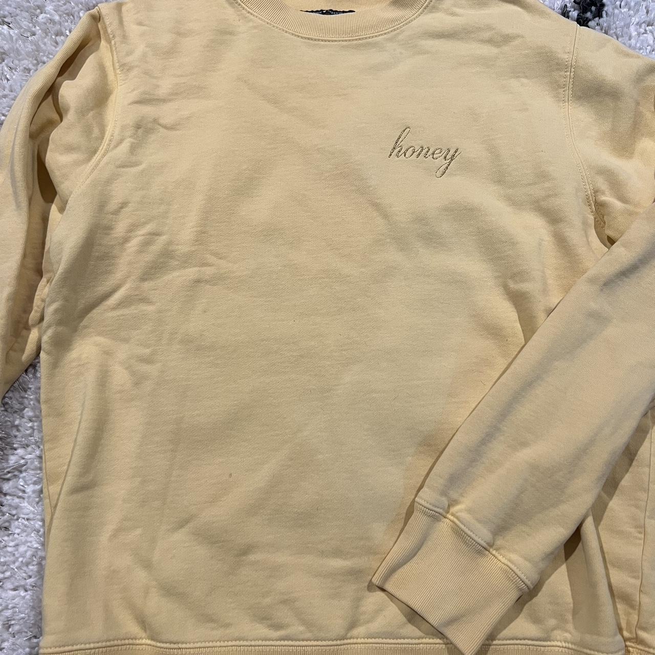 Brandy melville outlet honey crewneck