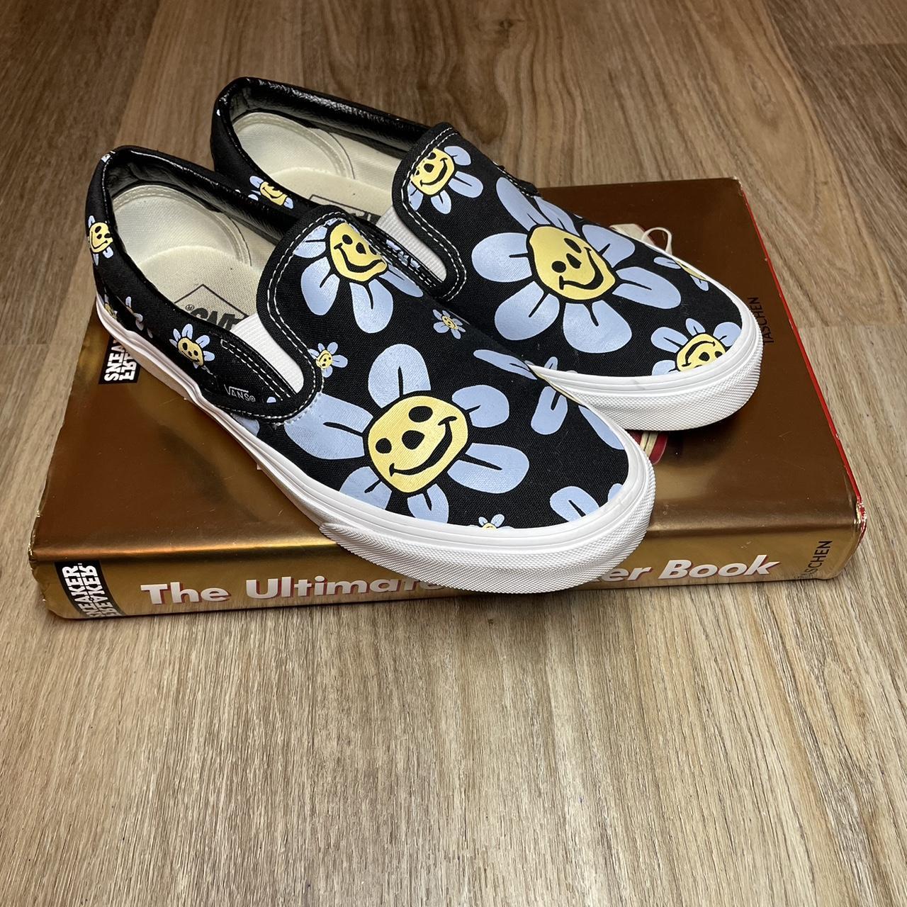 Yellow Box Floral Slip-Ons for Women