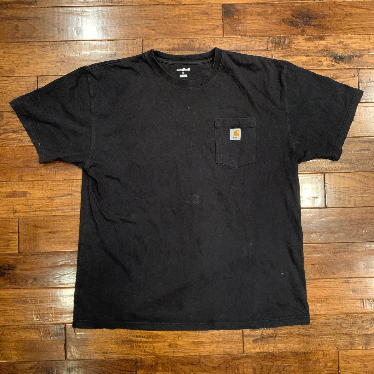 Blank Carhartt Pocket Tee Perfect Condition, Stain... - Depop