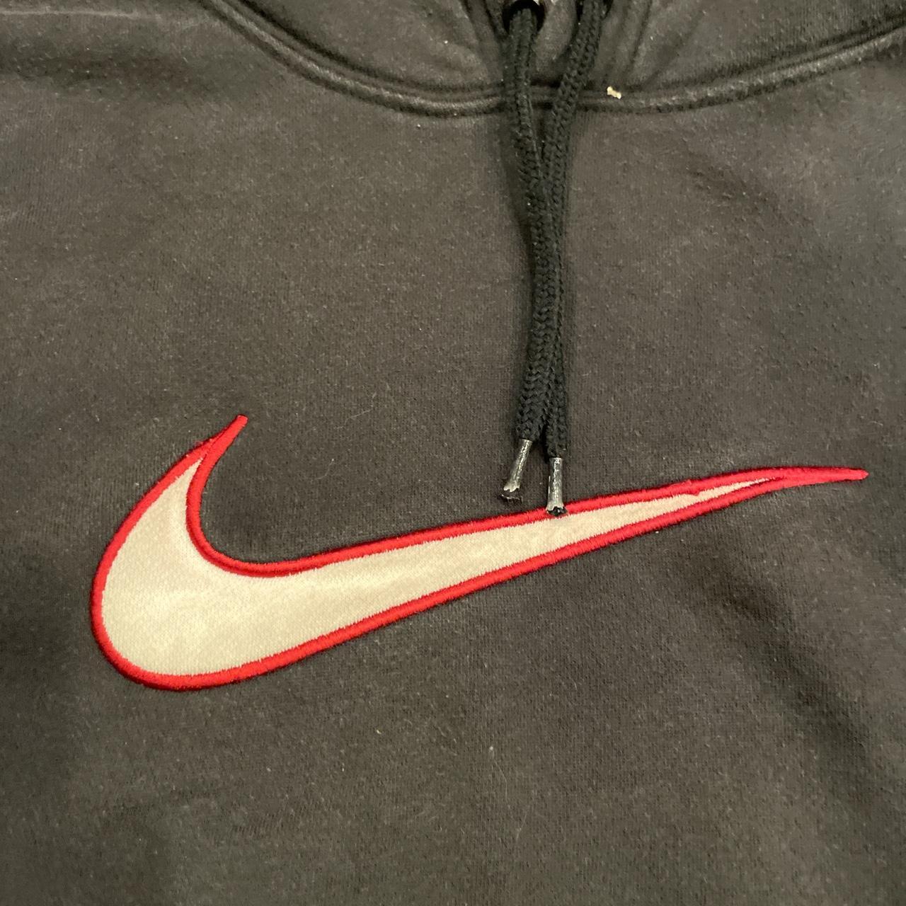Y2K Embroidered Nike Center Check Hoodie Amazing... - Depop