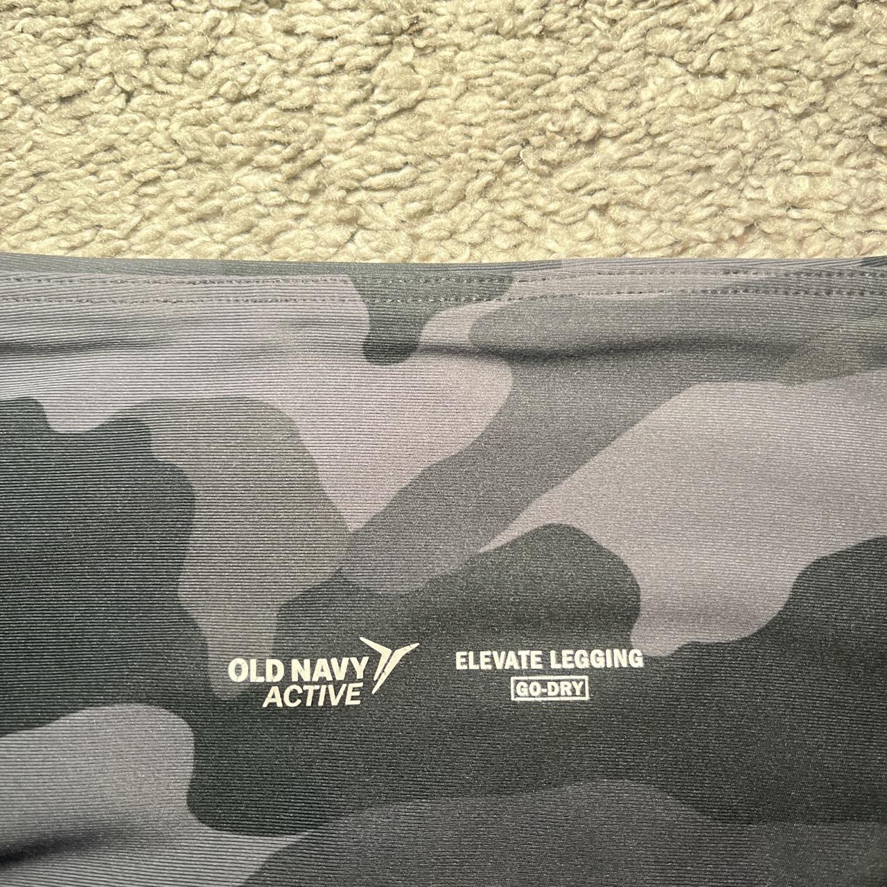 Old Navy Active Go Dry Elevate leggings Grey Gray - Depop