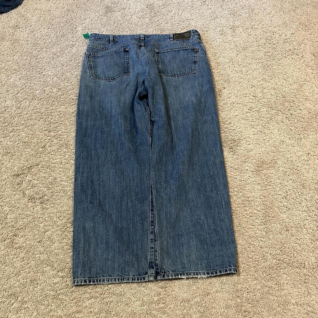 Eddie Bauer baggy y2k skater jeans 40/30 I’m 6ft and... - Depop