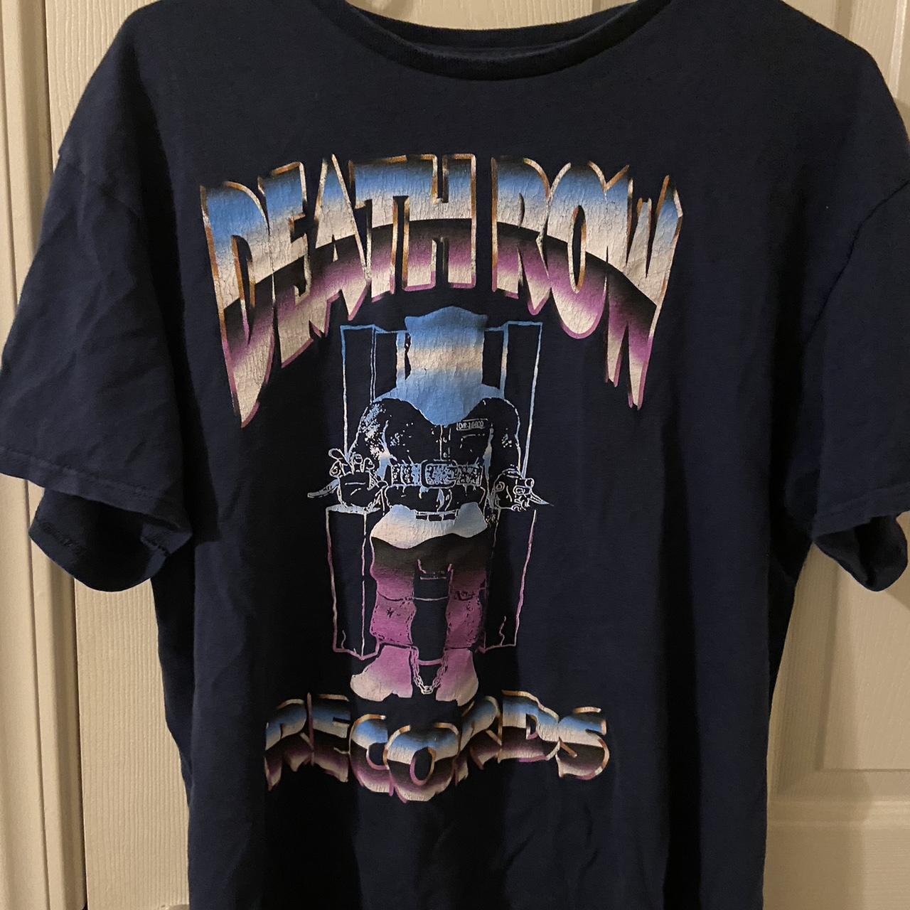 Death Row Records Blue Logo T-Shirt