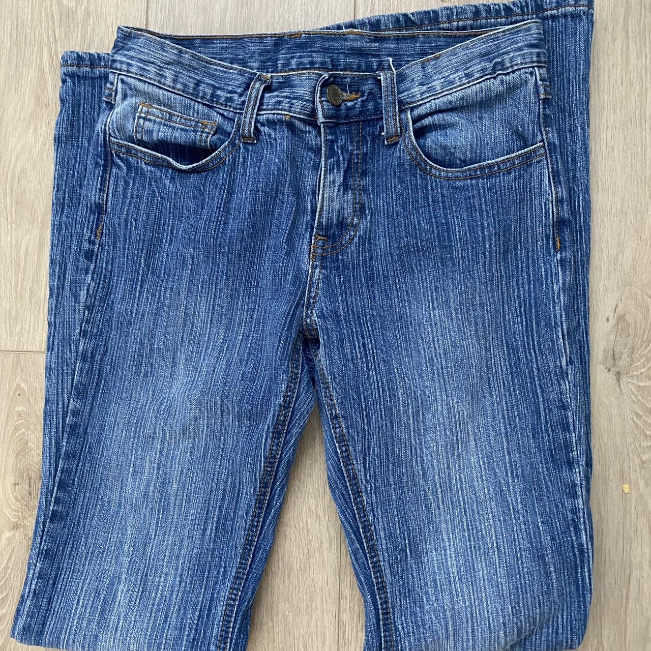 J Galt Shanghai low rise flare leg jeans in... - Depop
