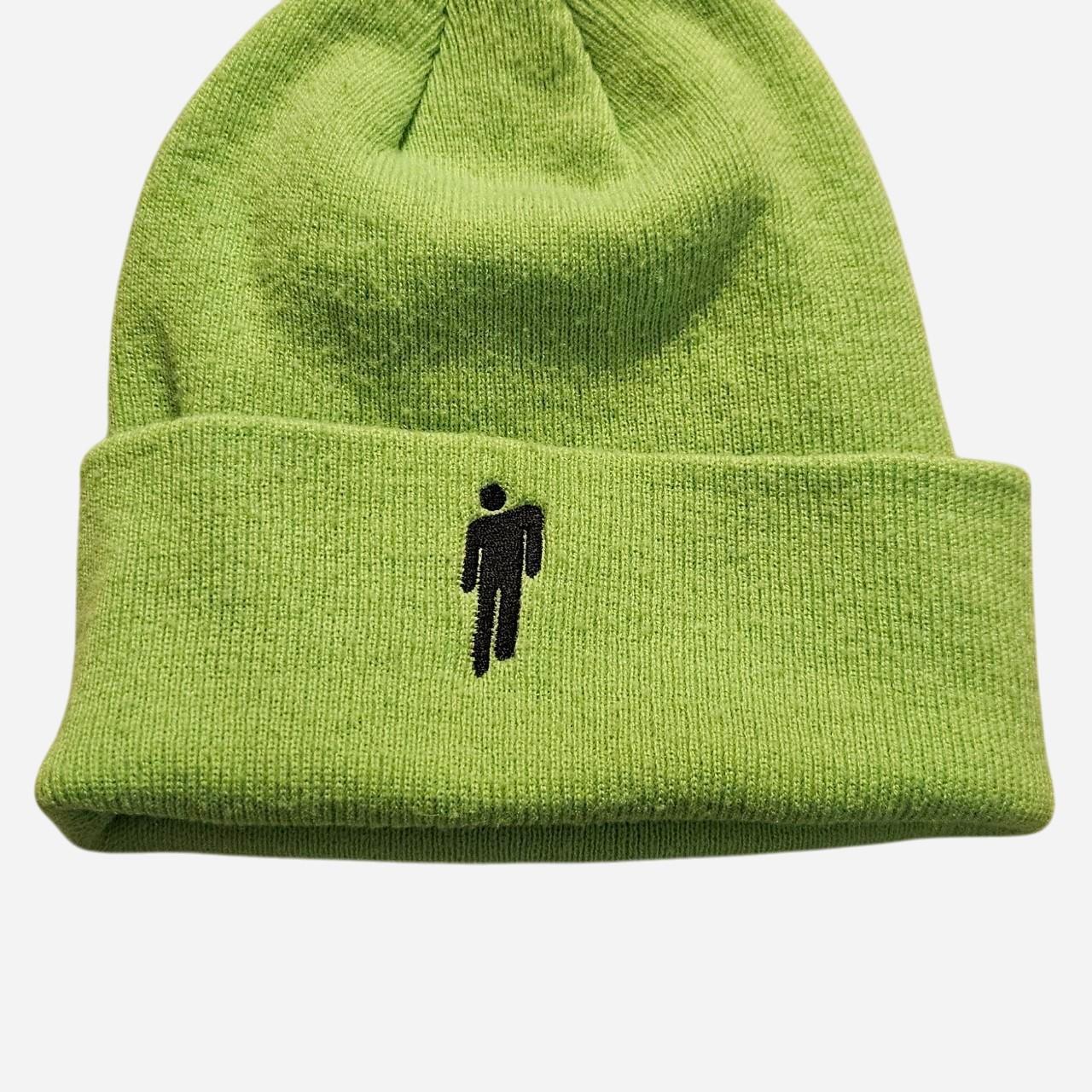 Billie Eilish beanie -neon green -one size | Depop