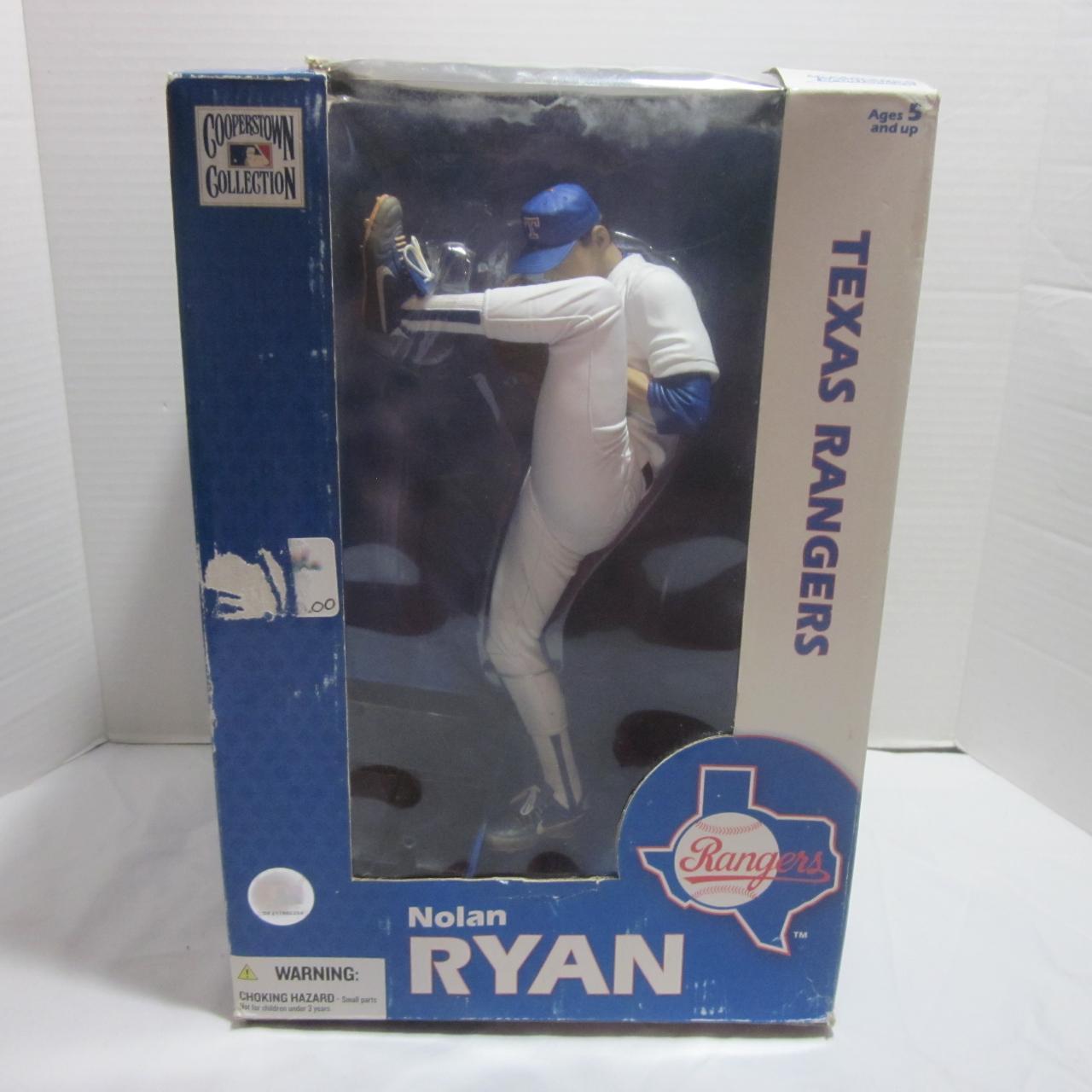 McFarlane Toys MLB Cooperstown Collection Nolan Ryan Texas Rangers Action  Figure