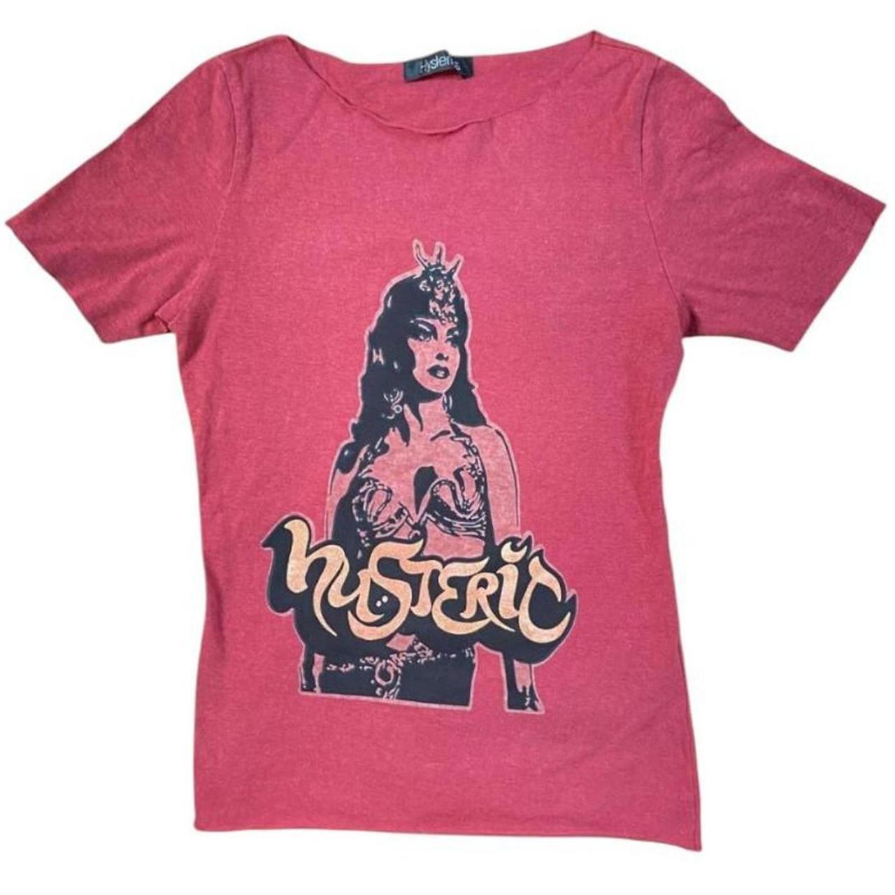 Hysteric Glamour short sleeve AM/FM Radio girls in | Depop