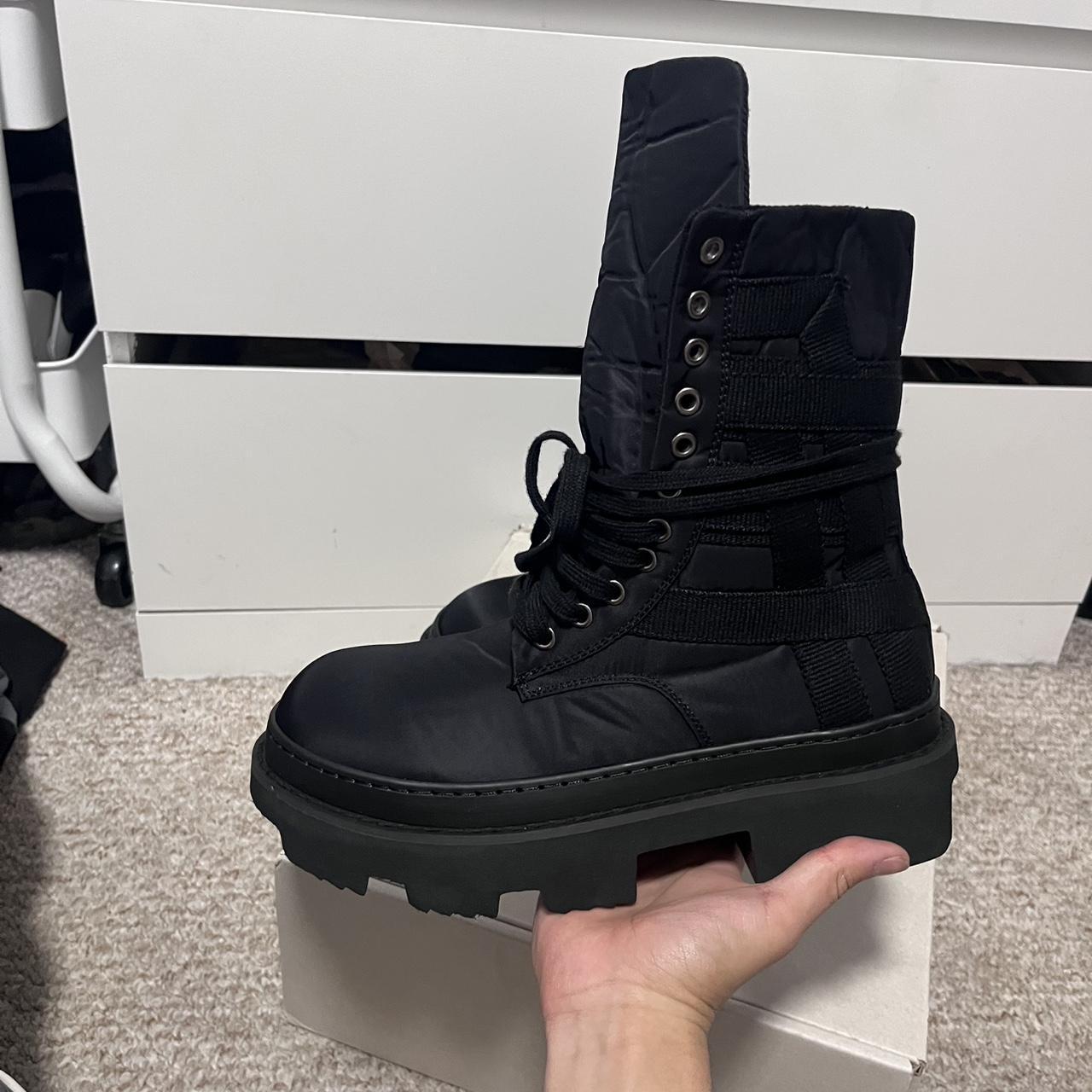 SOLD Yasuyuki ishii combat foldover boots Sz8.5 | Depop