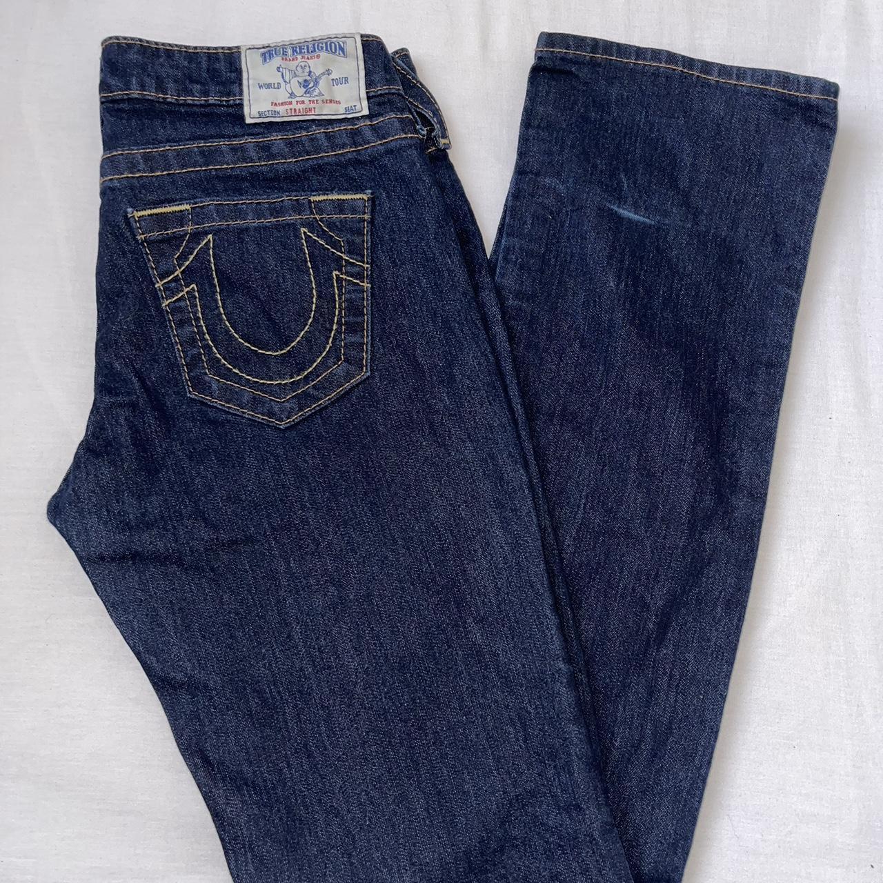 Low Waisted True Religion Jeans Lightly Worn Depop