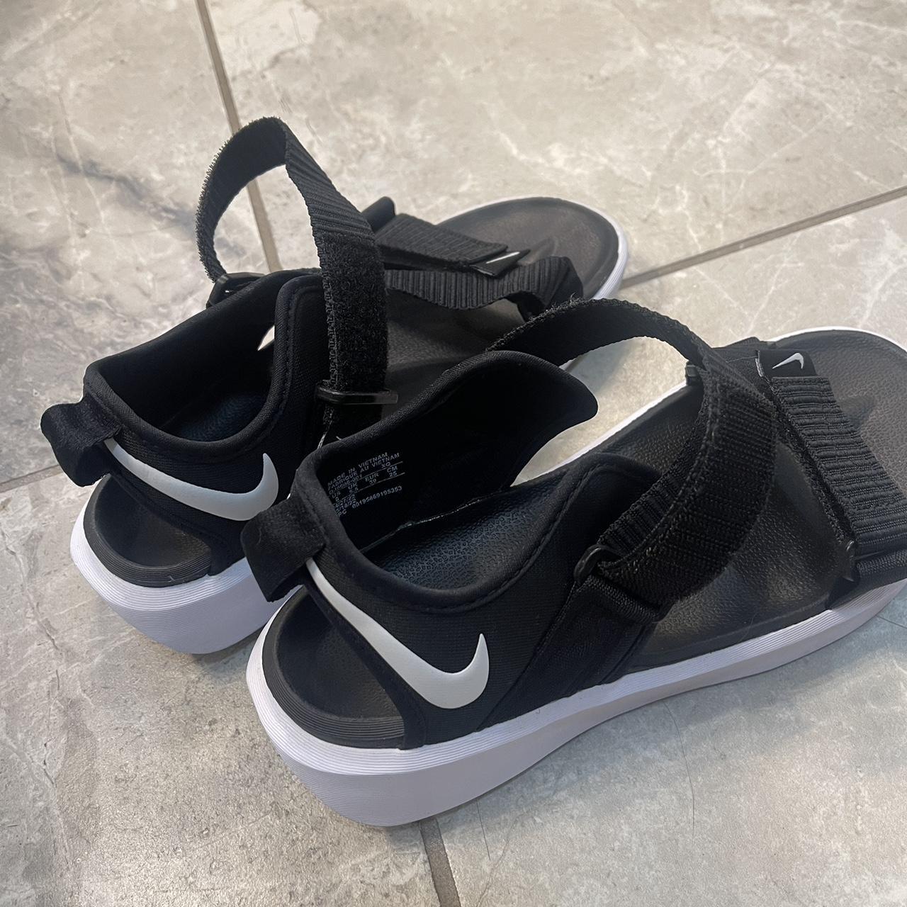 women’s nike sandals , size 8, worn once