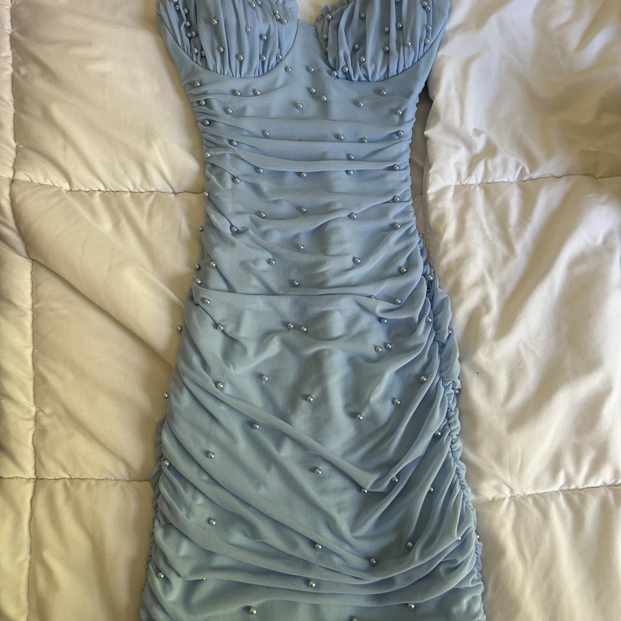 Windsor Light blue homecoming dress Depop