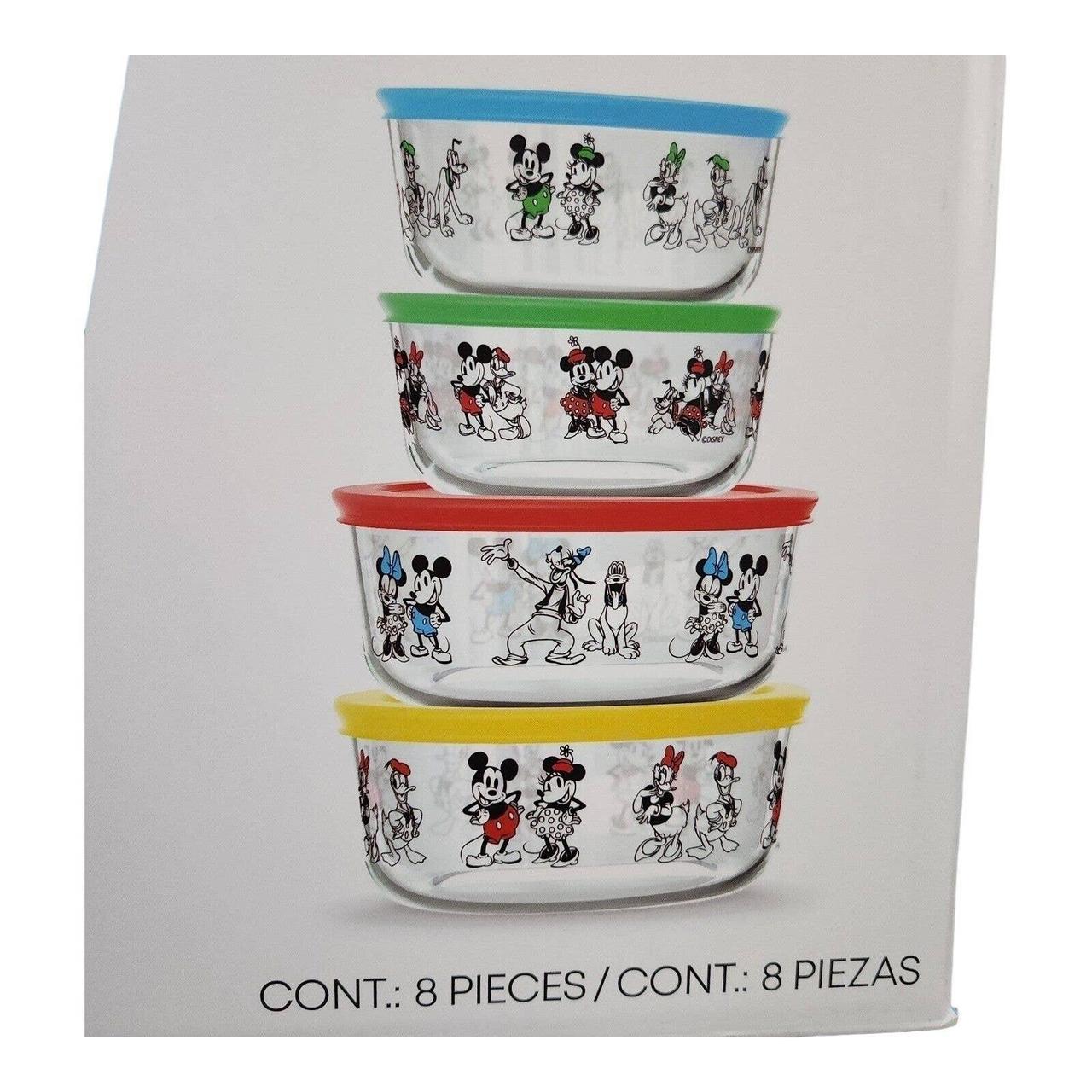 PYREX DISNEY FOOD STORAGE SET MICKEY MOUSE AND - Depop