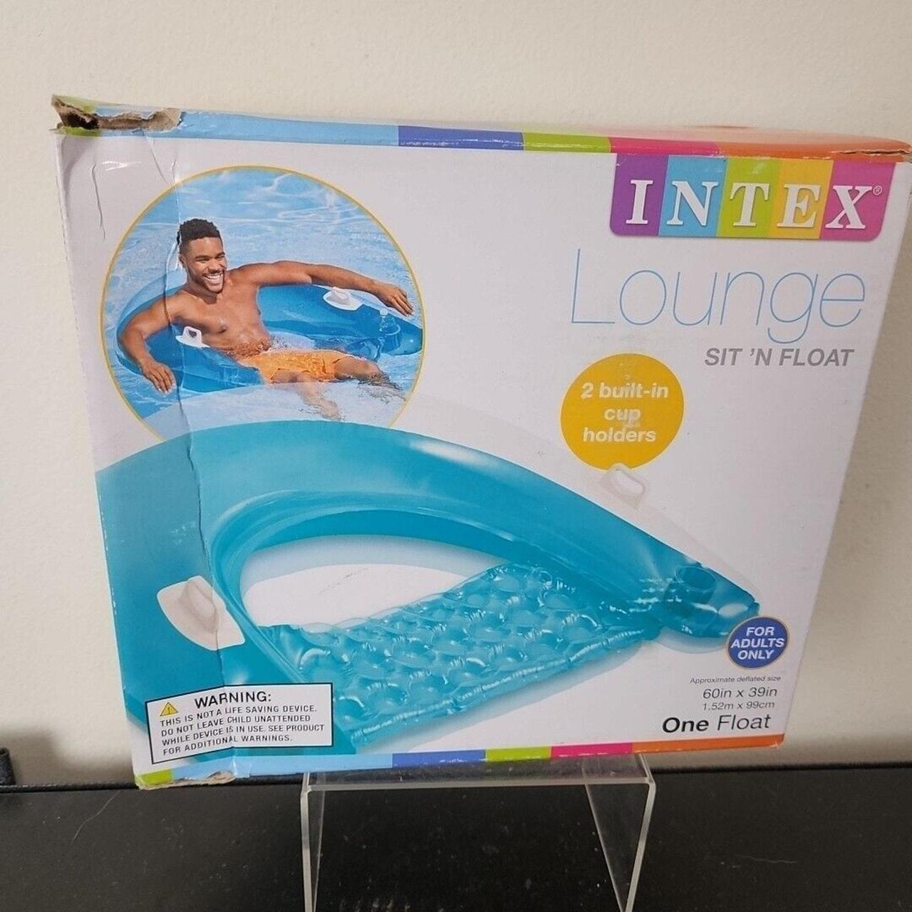 Intex Inflatable Intex Sit And Float Lounge Inflatable Floats