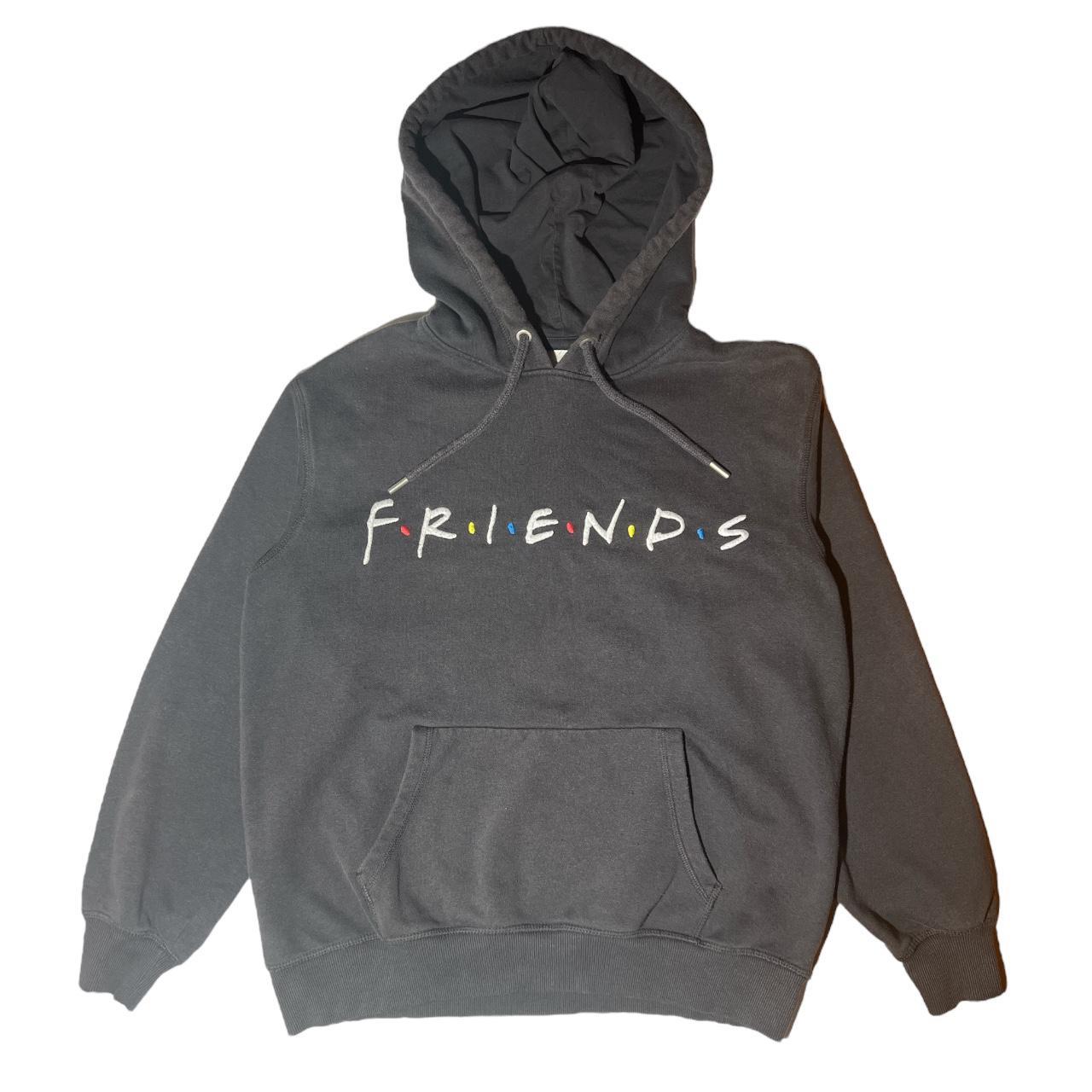 Women s Dark Grey Friends Hoodie Photos Taken Of. Depop