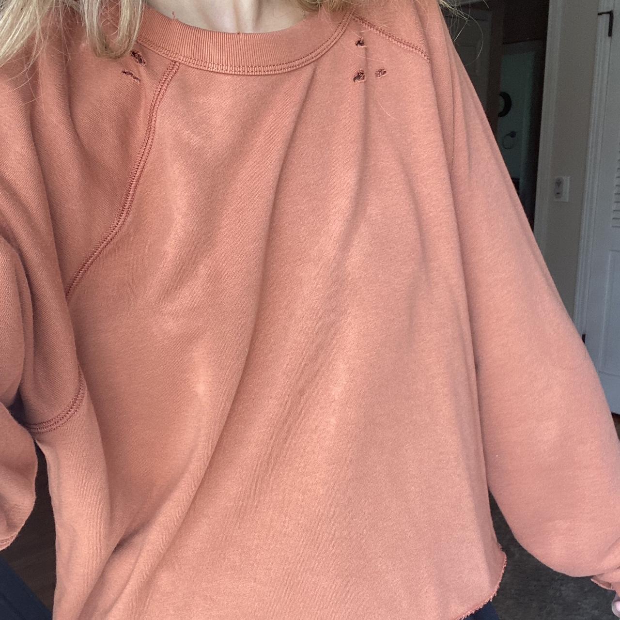 Aerie hot sale distressed sweatshirt