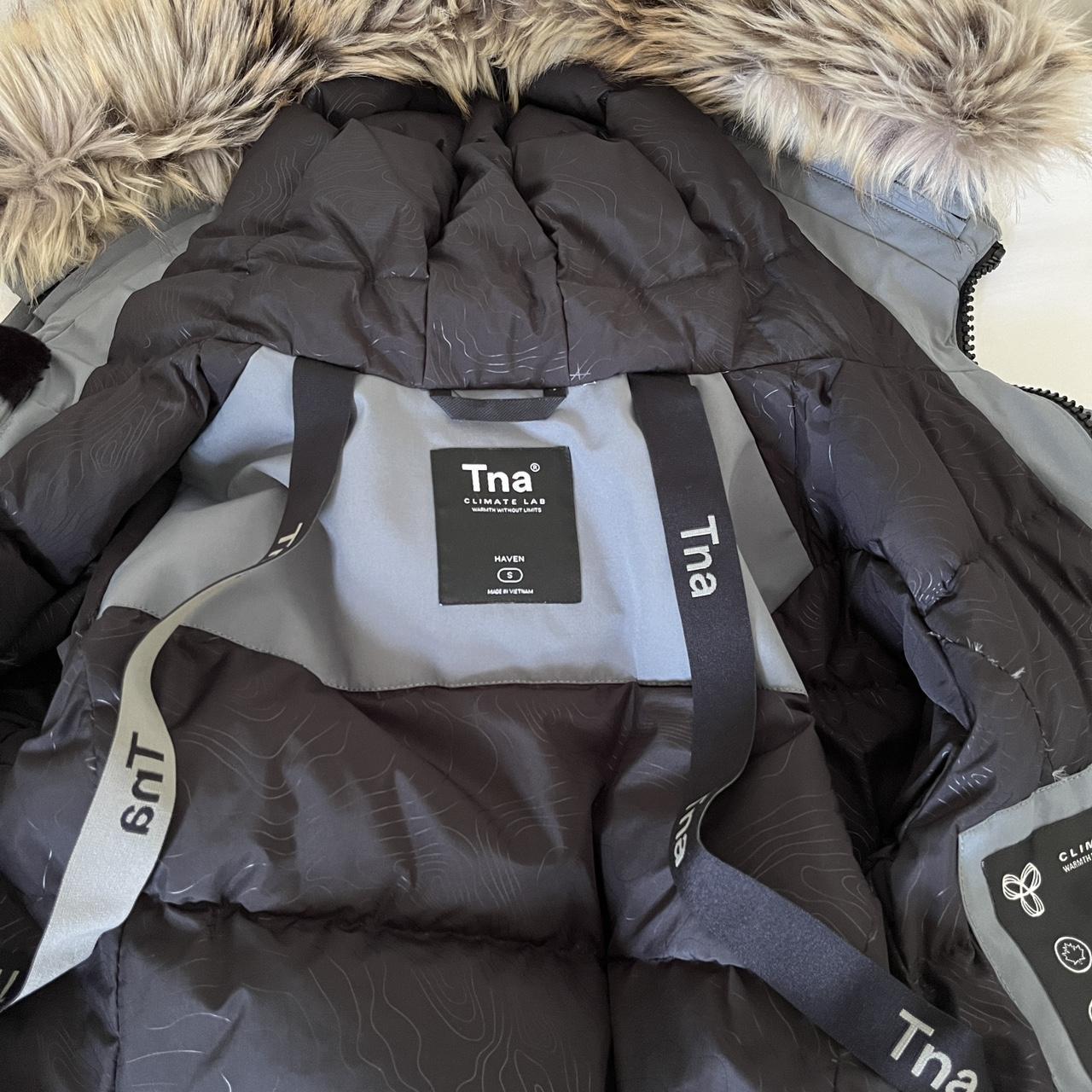 Aritzia Tna Haven climate lab parka jacket with fur | Depop