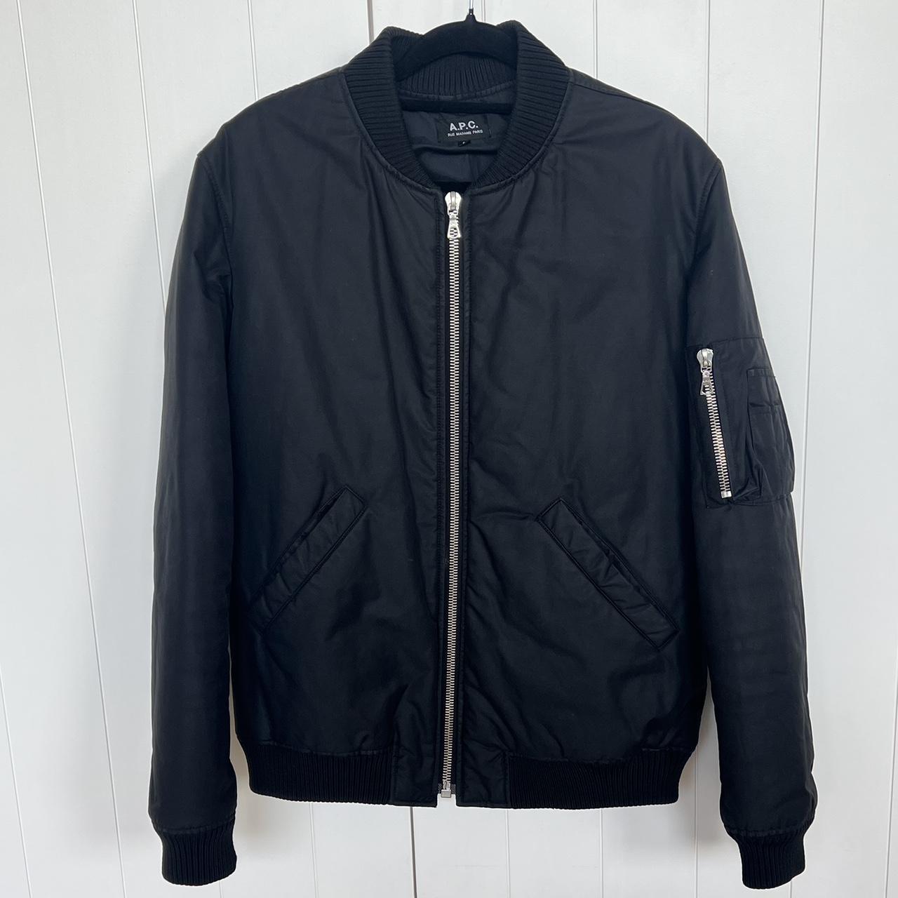 APC bomber jacket, black. Used, excellent condition.... Depop