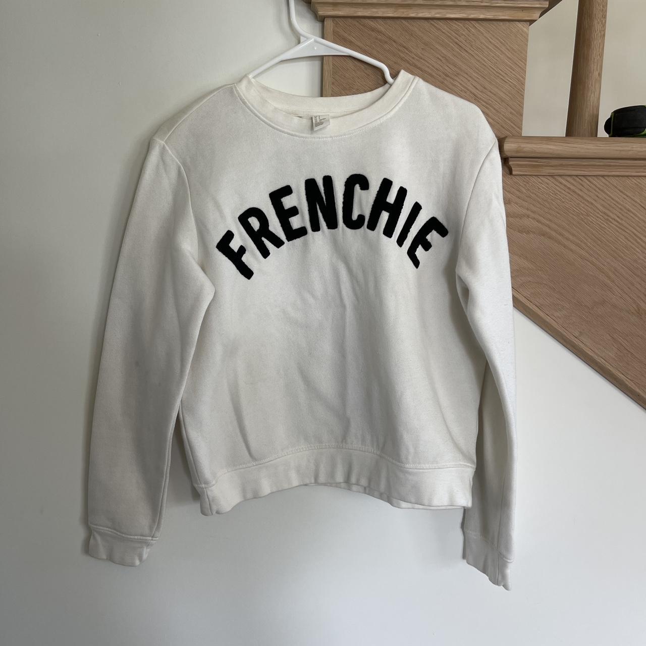 Frenchie sweatshirt sales h&m