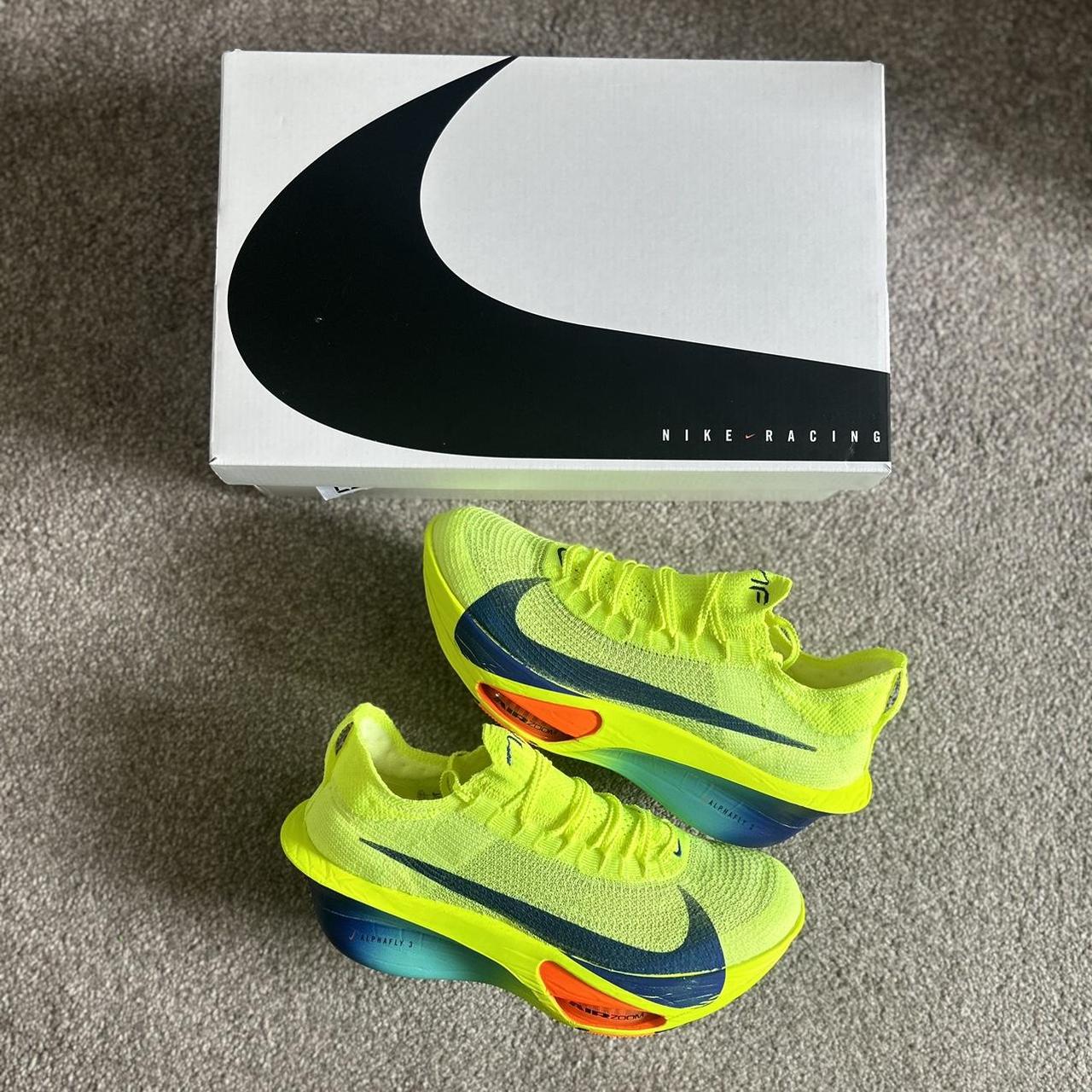 NIKE AIR ZOOM ALPHAFLY NEXT PERCENT 3 YELLOW Brand... - Depop