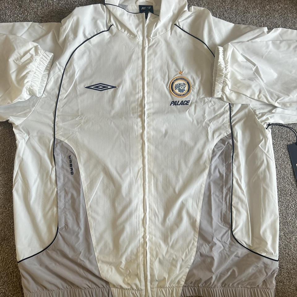 Palace Umbro Training Track Jacket White, Size