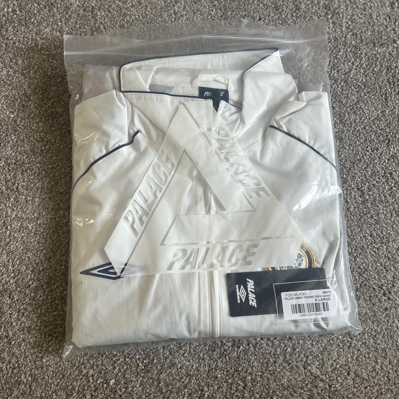 Palace Umbro Training Track Jacket White, Size...