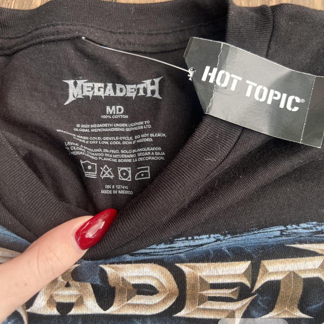 Hot topic, megadeth t-shirt. Never worn. Great... - Depop