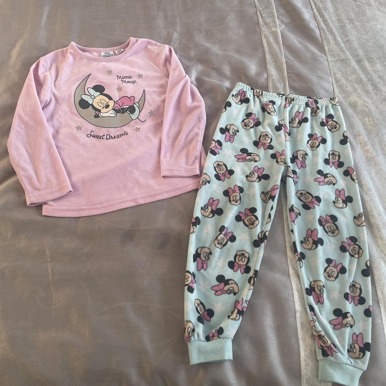 Mickey Mouse Minnie Mouse Fluffy Pjs Disney Minnie Mouse Toddler