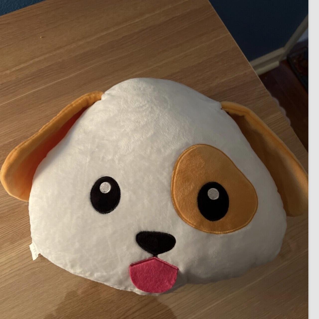 Dog hot sale emoji pillow