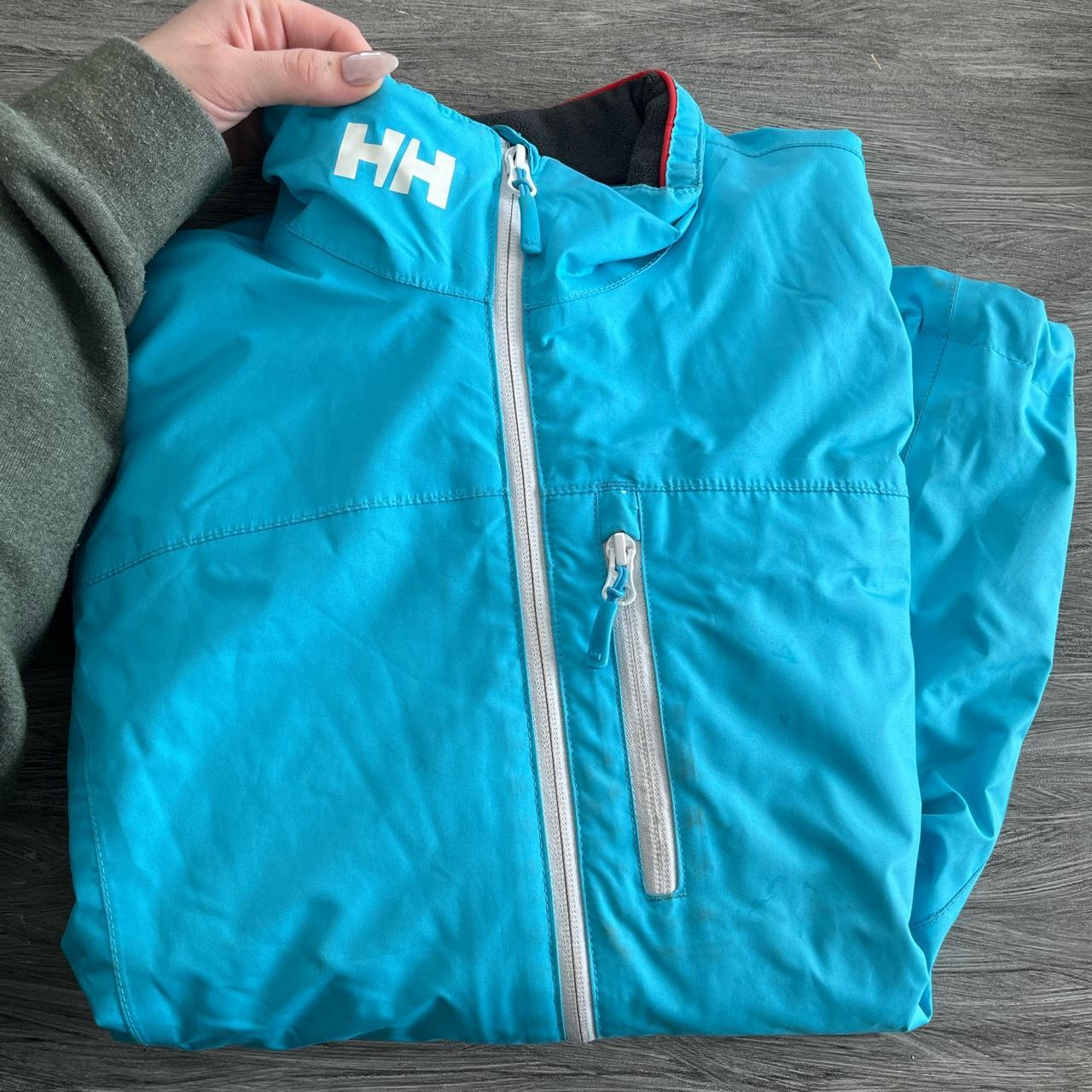 Helly Hansen Women's Blue Jacket Depop