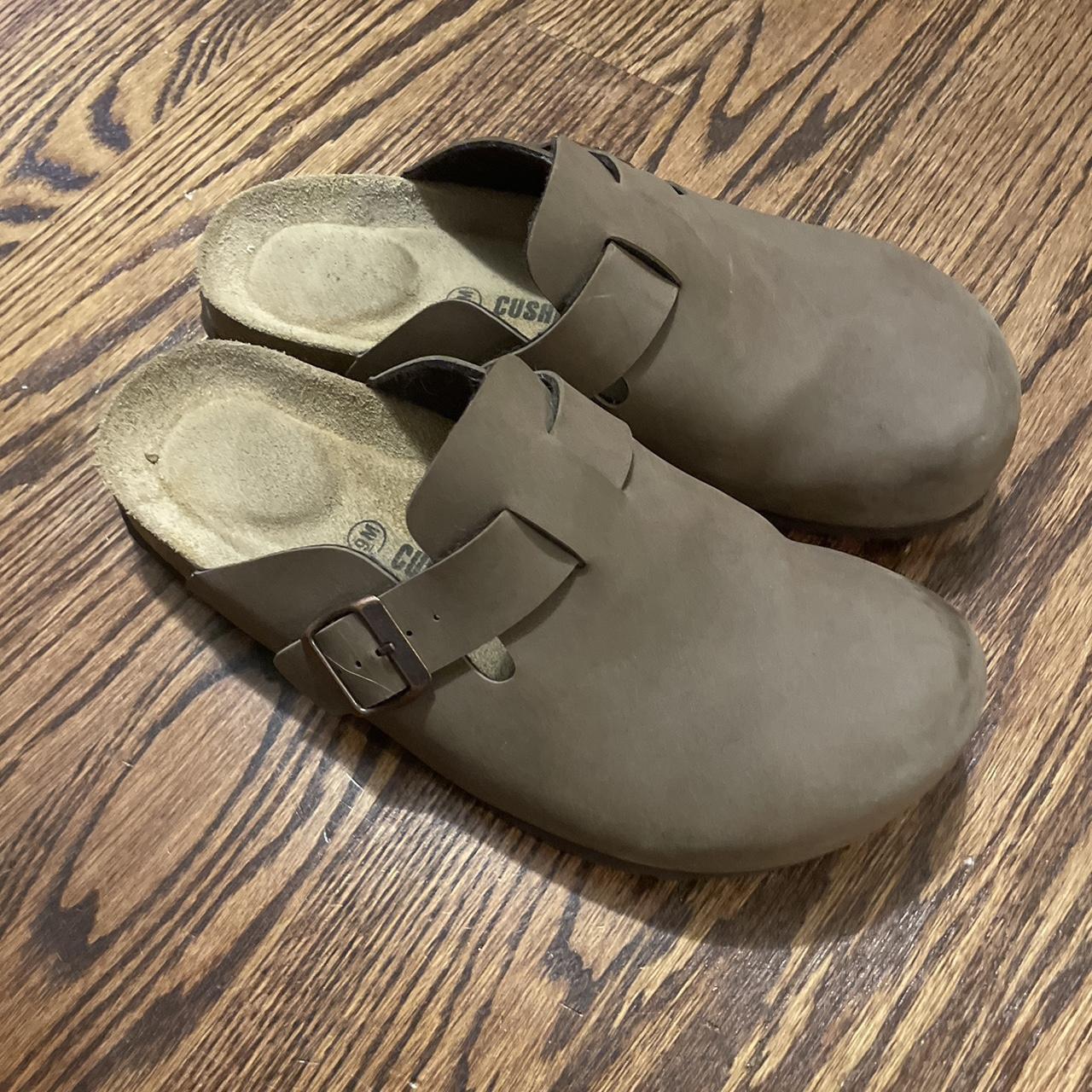 -cushionairre boston clogs -perfect birk... - Depop