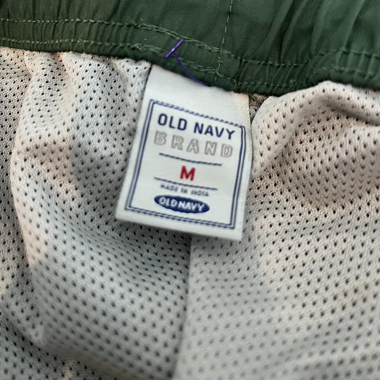 Medium Vintage Old Navy track pants zip 34” at the... Depop